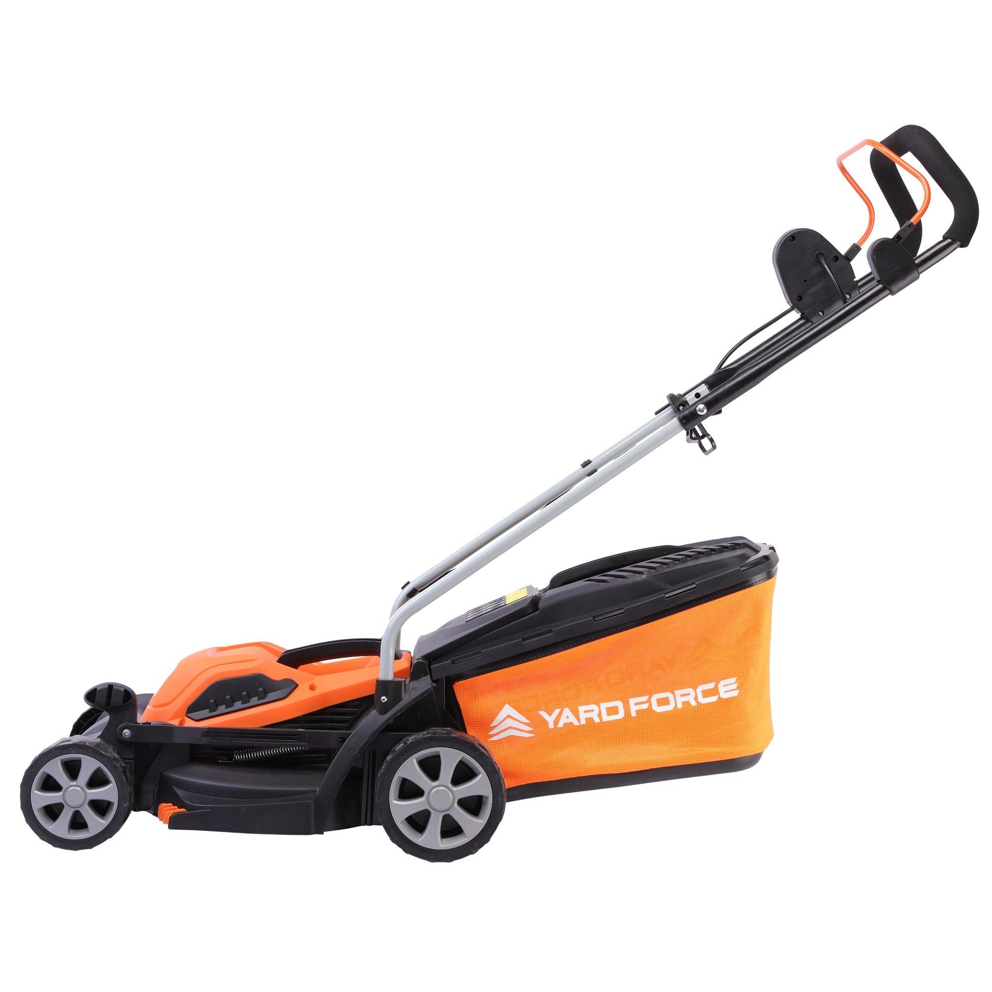 Orange - Yardforce - 1200W Electric Lawnmower - 5