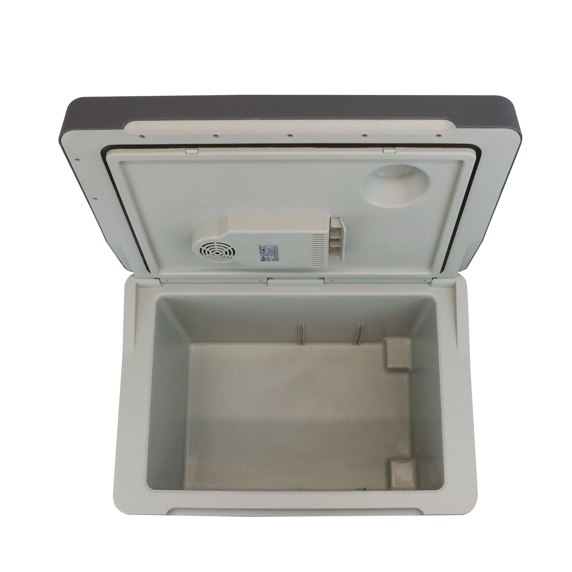 Grey - Streetwize - 50L Thermoelectric Cooler & Warmer Box - 8
