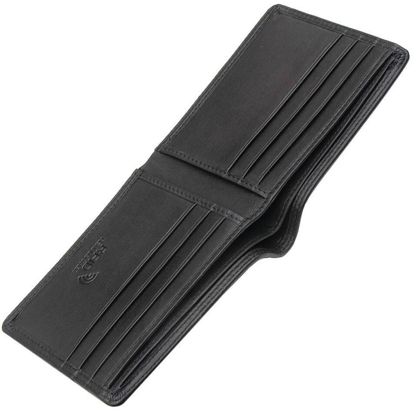 Black - PRIMEHIDE Leather - Washington Collection Bifold RFID Leather Wallet - 3
