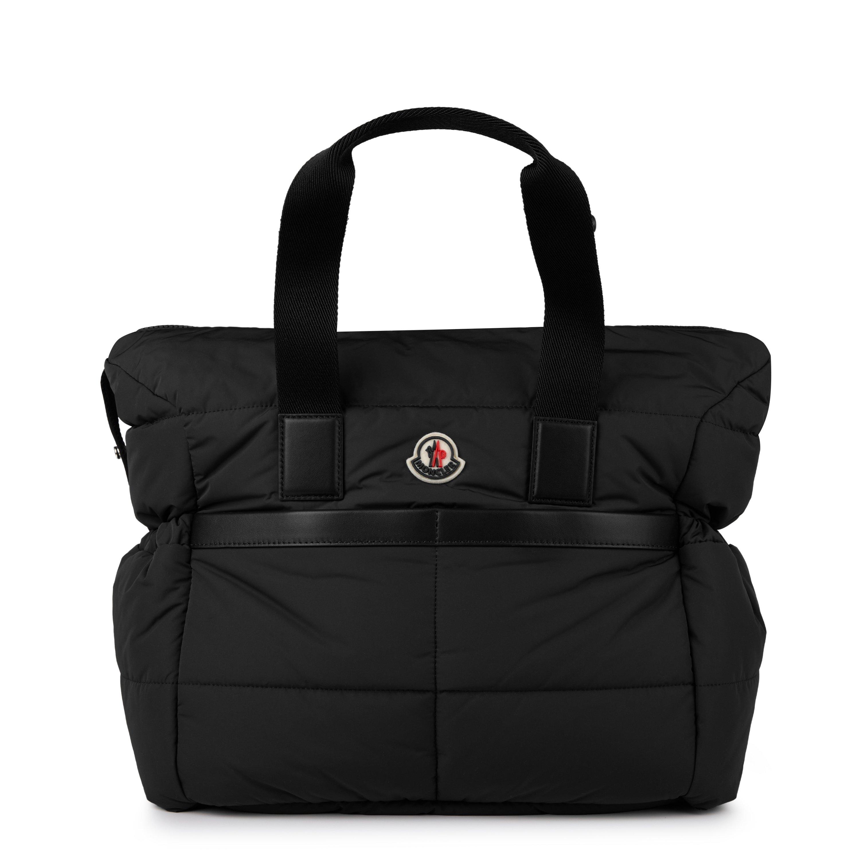 ショルダーバッグ・ポシェット MONCLER Caradoc padded nylon shoulder bag with logo patch Caradoc padded nylon shoulder bag with logo patch MONCLER