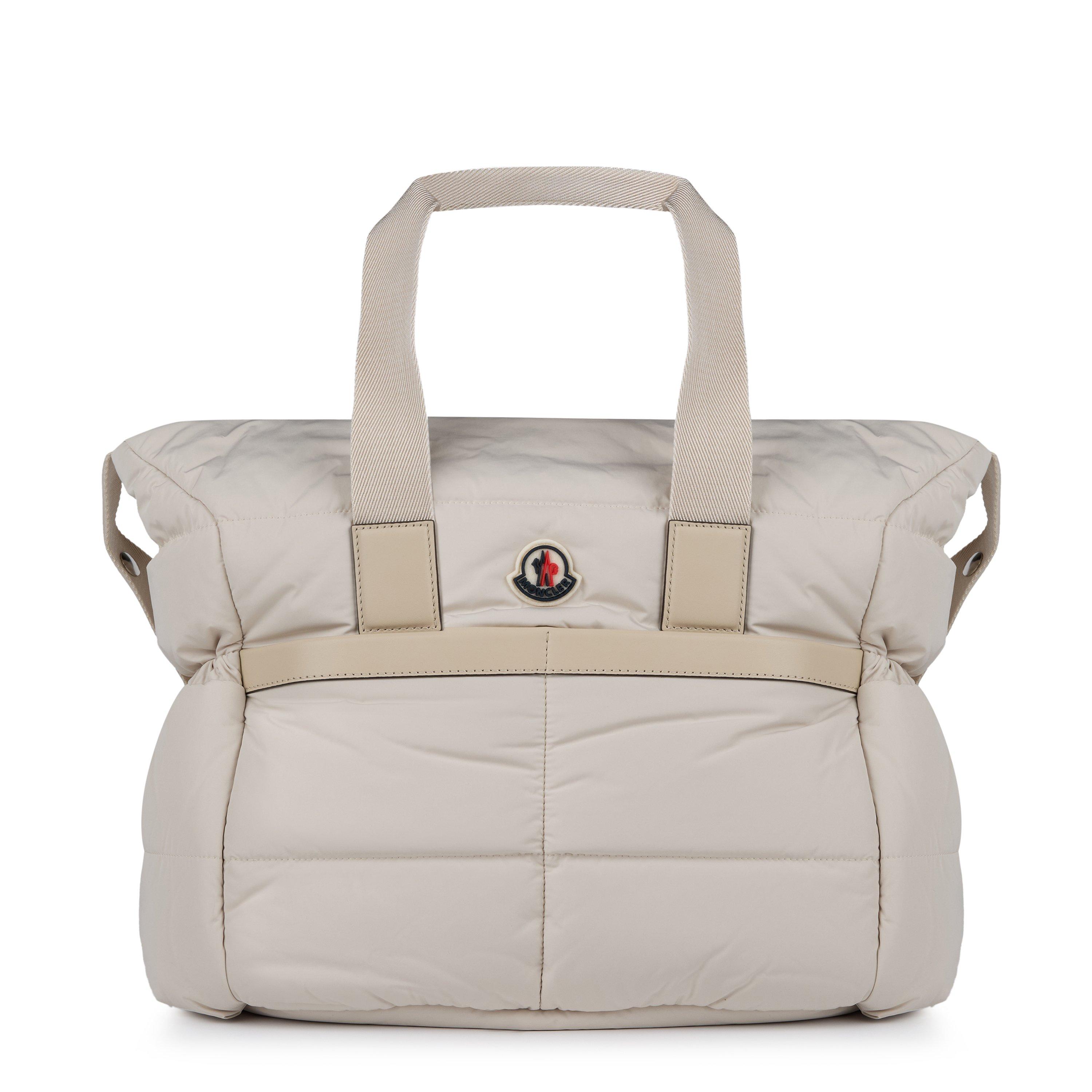 Cream 268 - Moncler - Logo Patch Baby Changing Bags - 1