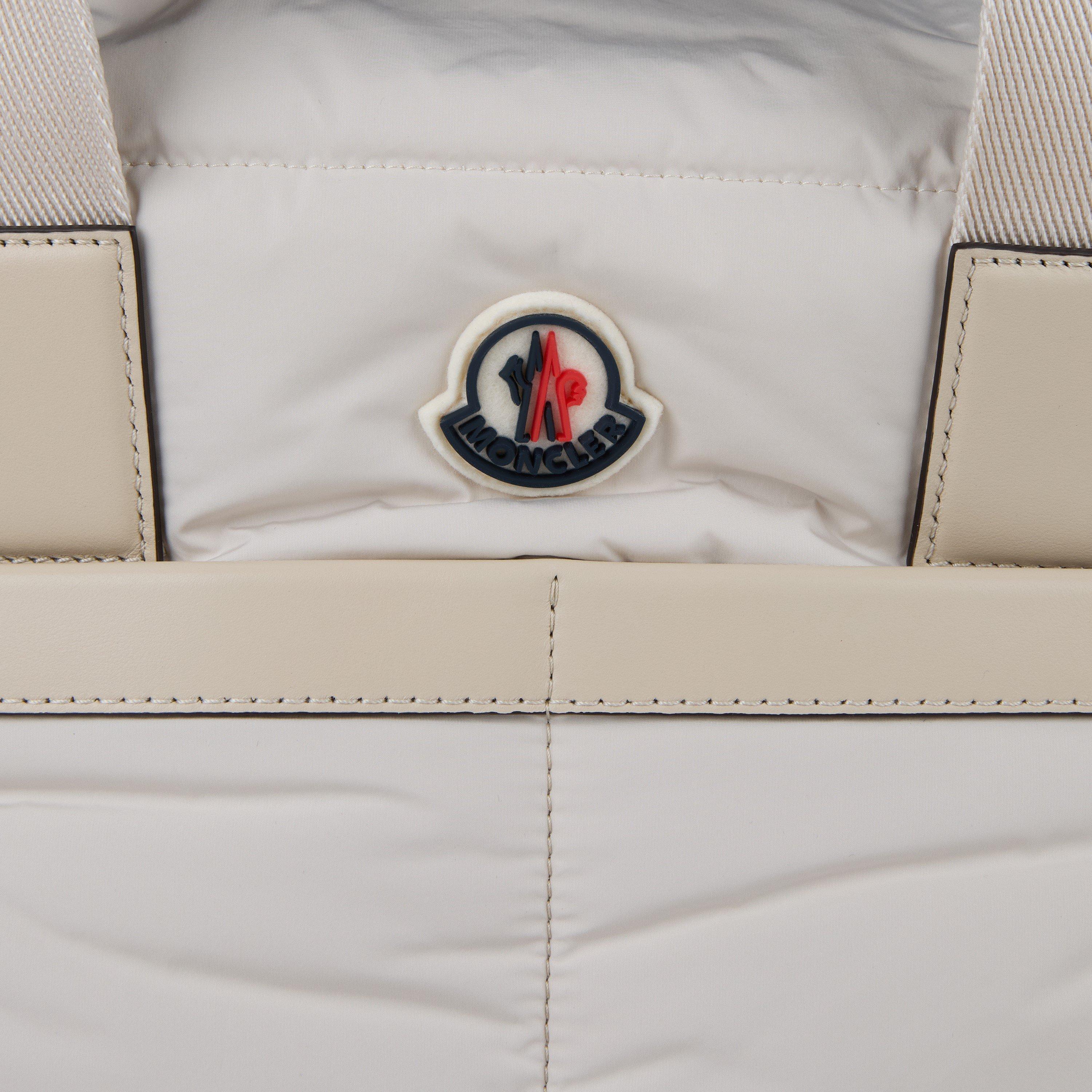 Cream 268 - Moncler - Logo Patch Baby Changing Bags - 3