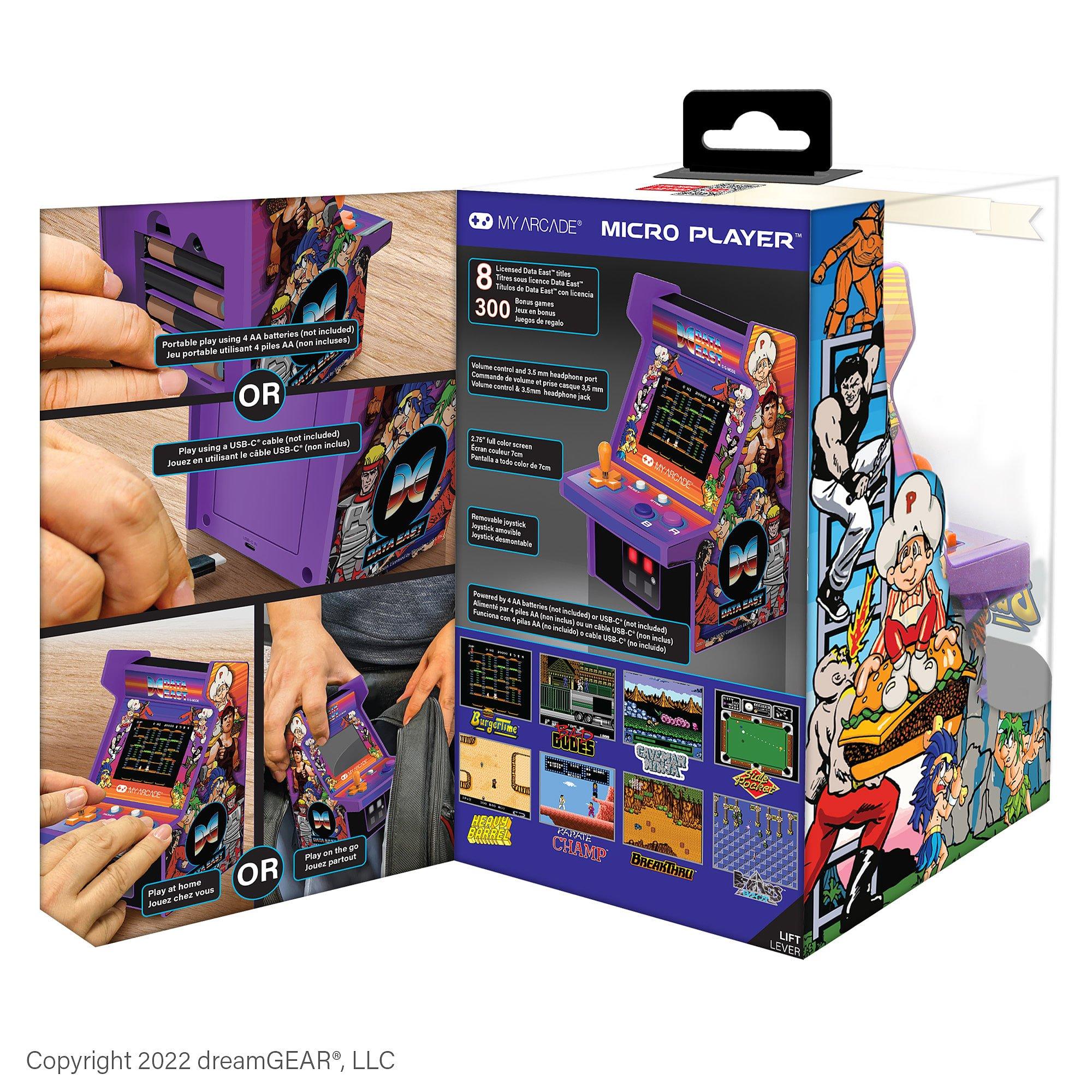 Multi Format En - My Arcade - Data East Micro Player - 7