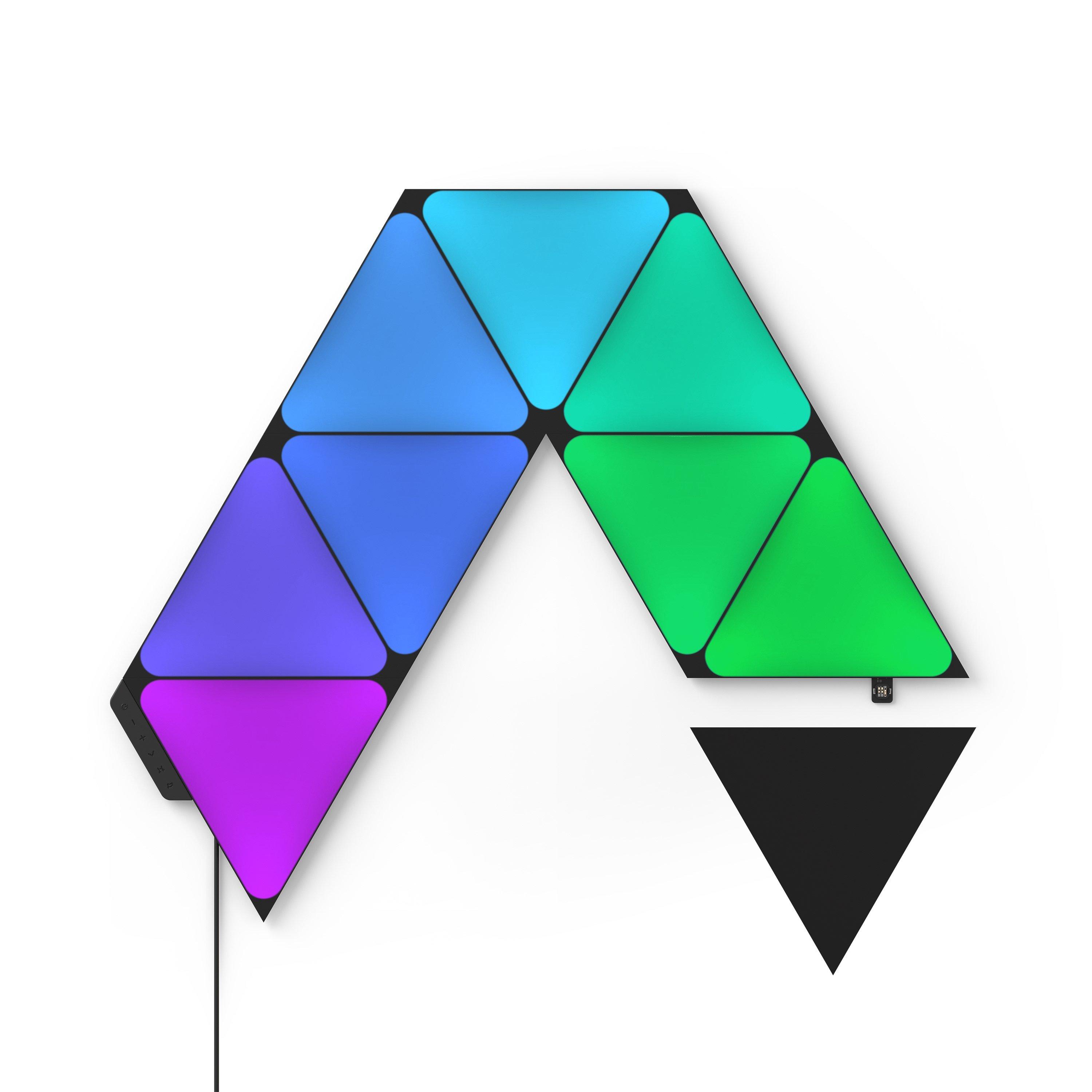 Mercancía - Nanoleaf - Shapes Black Triangles Starter Kit 9PK - 2