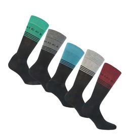 Nicce Aviem 5 Pack Dress Socks