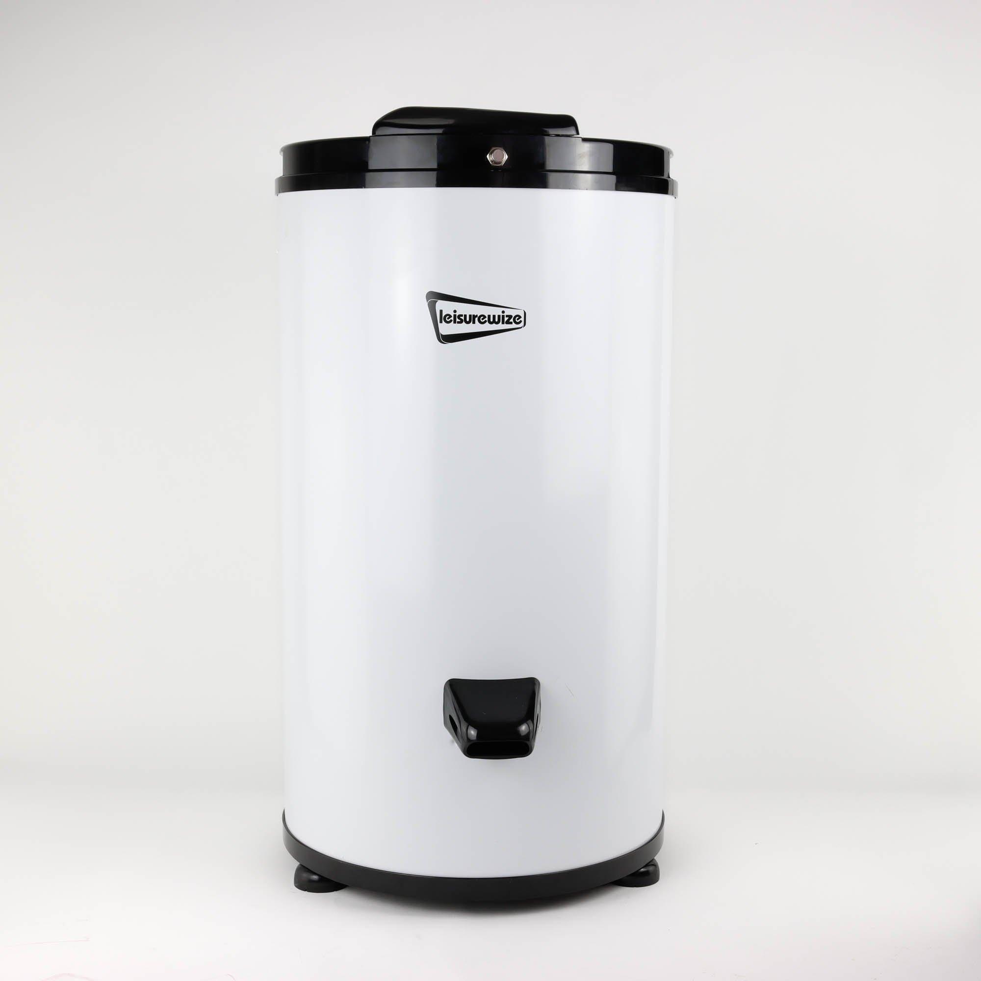 Streetwize  Portable Spin Dryer - White/Black - 14x14x24in