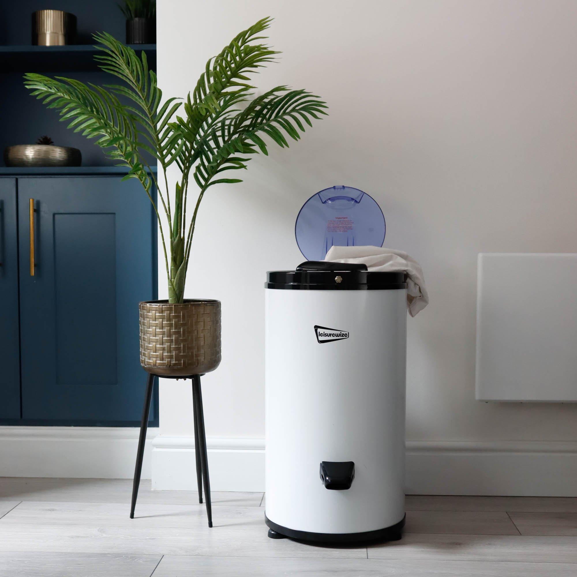 White/Black - Streetwize - Portable Spin Dryer - 2