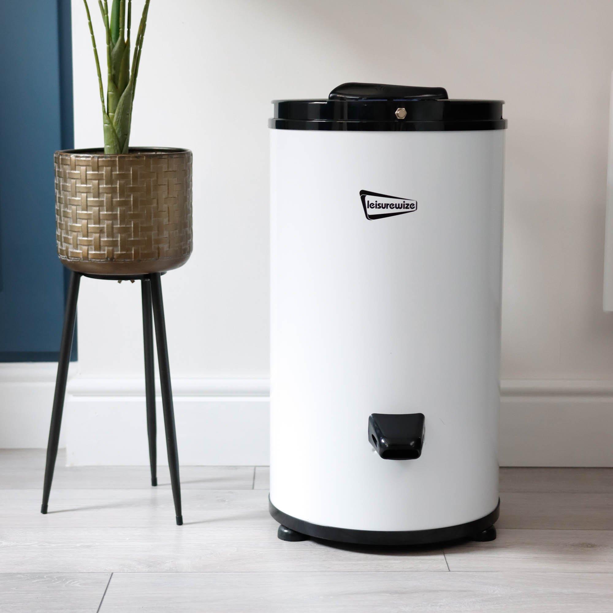 White/Black - Streetwize - Portable Spin Dryer - 14