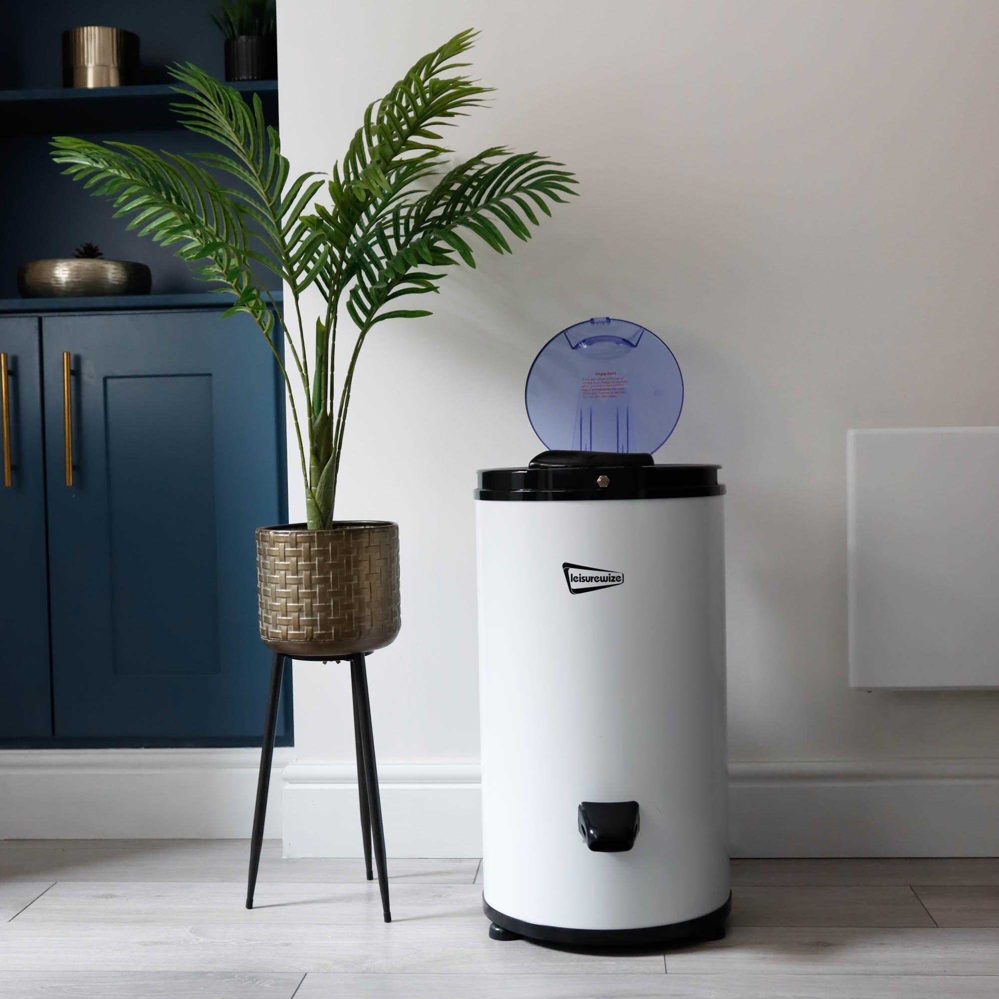 White/Black - Streetwize - Portable Spin Dryer - 5