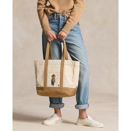 Polo Ralph Lauren Bear Logo Tote Bag