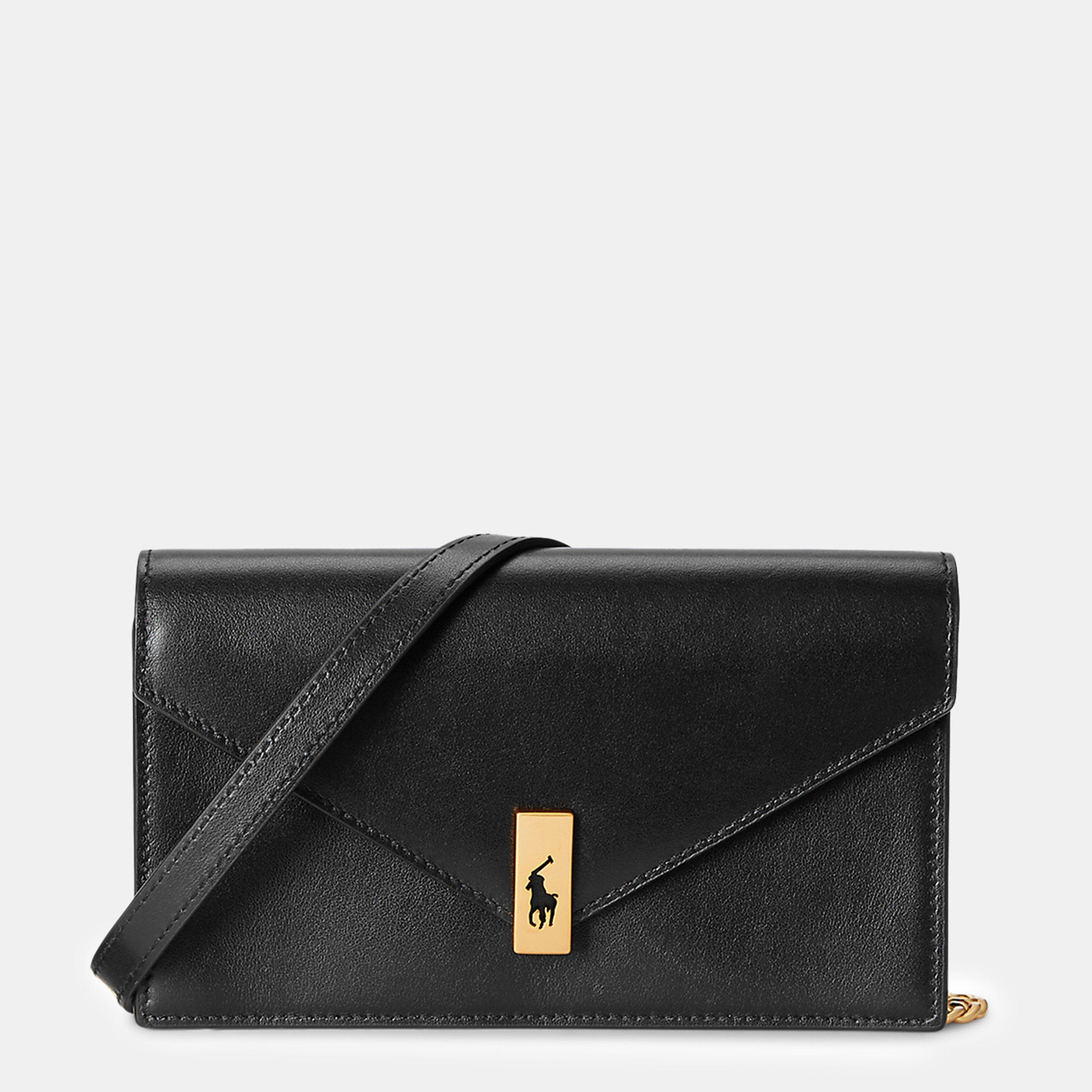 Black - Polo Ralph Lauren - Logo Wallet On Chain - 1