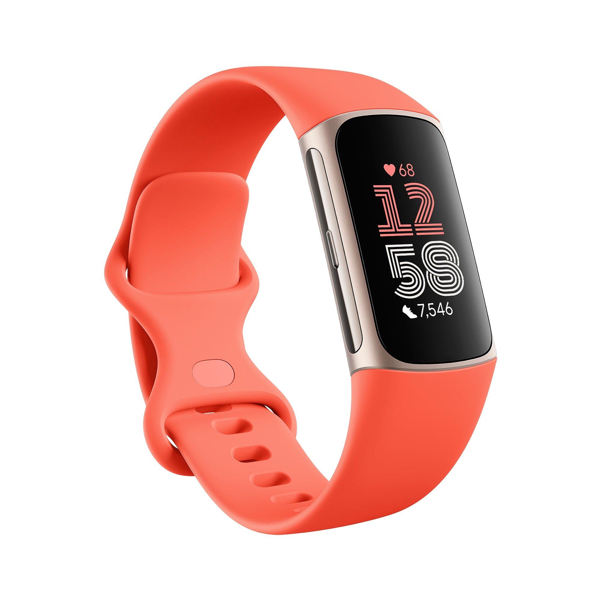 Merchandise - Fitbit - Charge 6 Coral/Champagne - 1