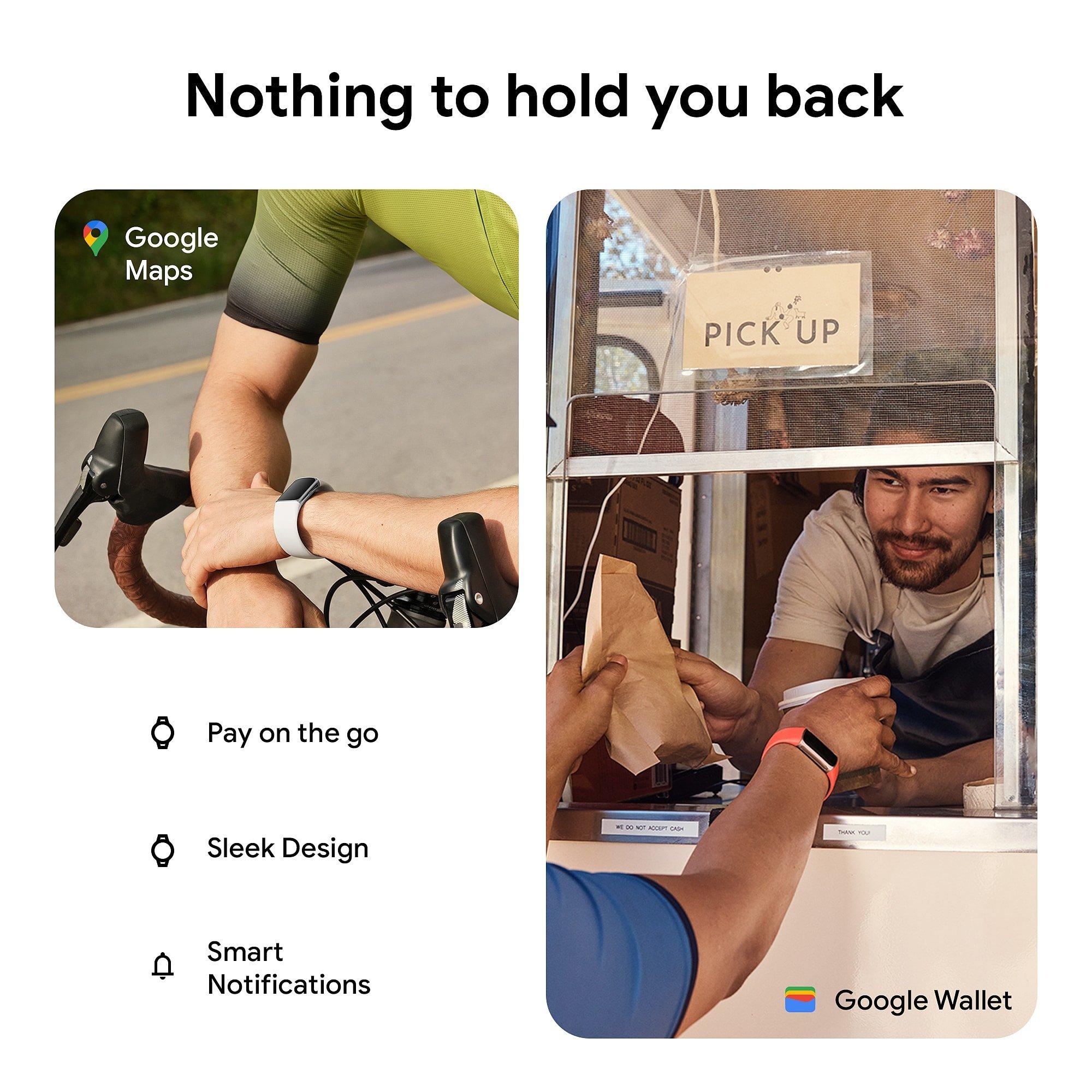 Merchandise - Fitbit - Charge 6 Coral/Champagne - 5