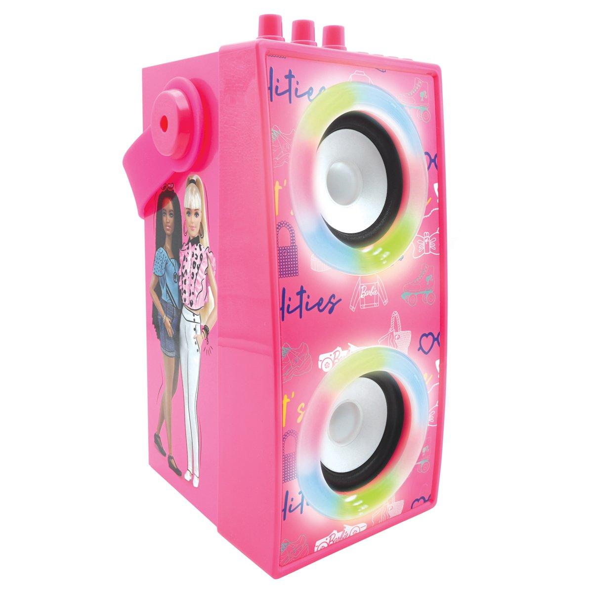 Pink - Lexibook - Barbie Portable Bluetooth Speaker - 4