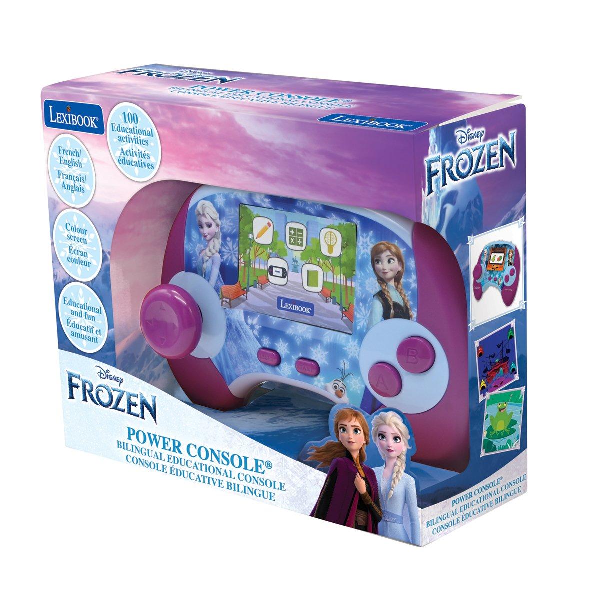 Purple - Lexibook - Disney Frozen Educational Handheld Bilingual Conso - 2