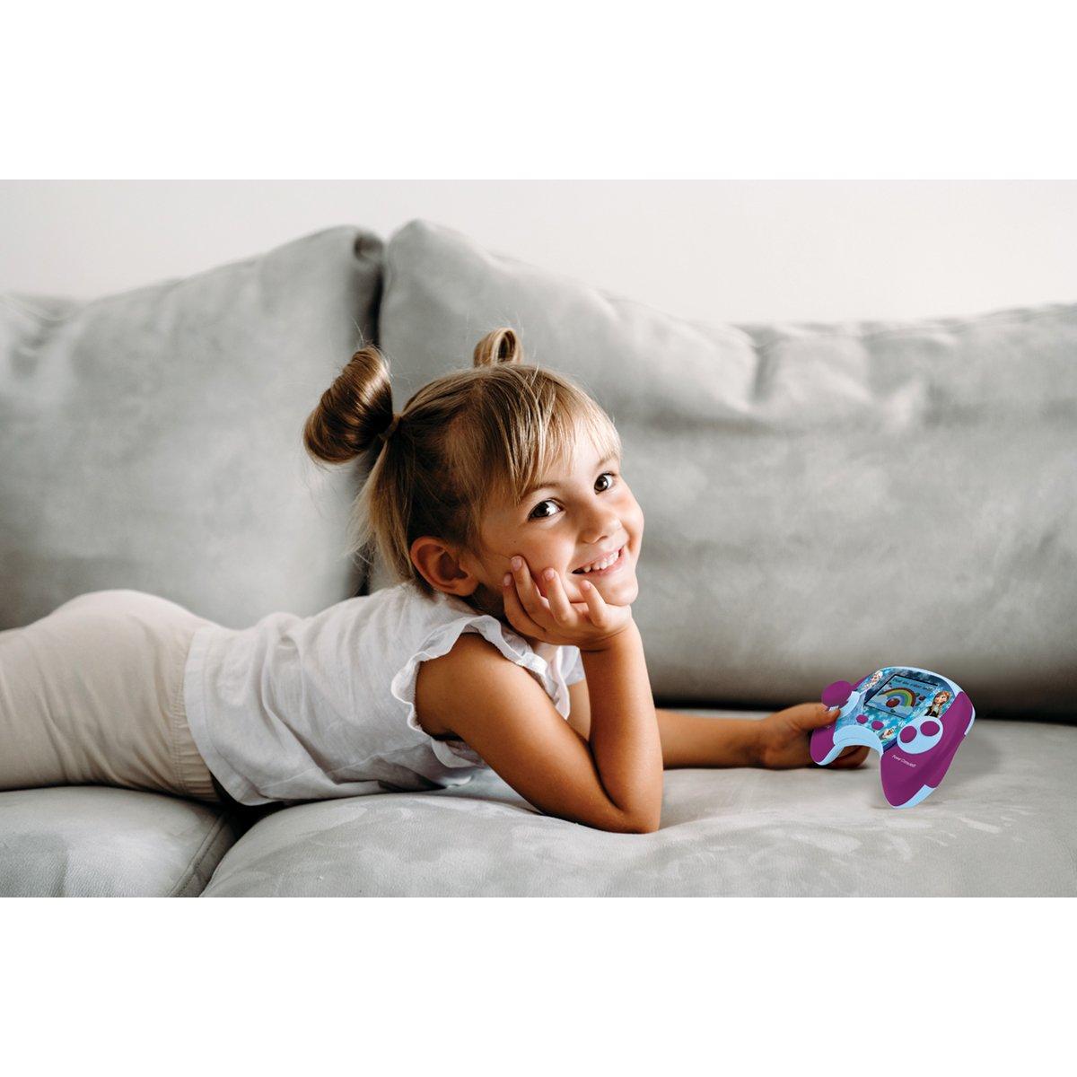 Purple - Lexibook - Disney Frozen Educational Handheld Bilingual Conso - 3