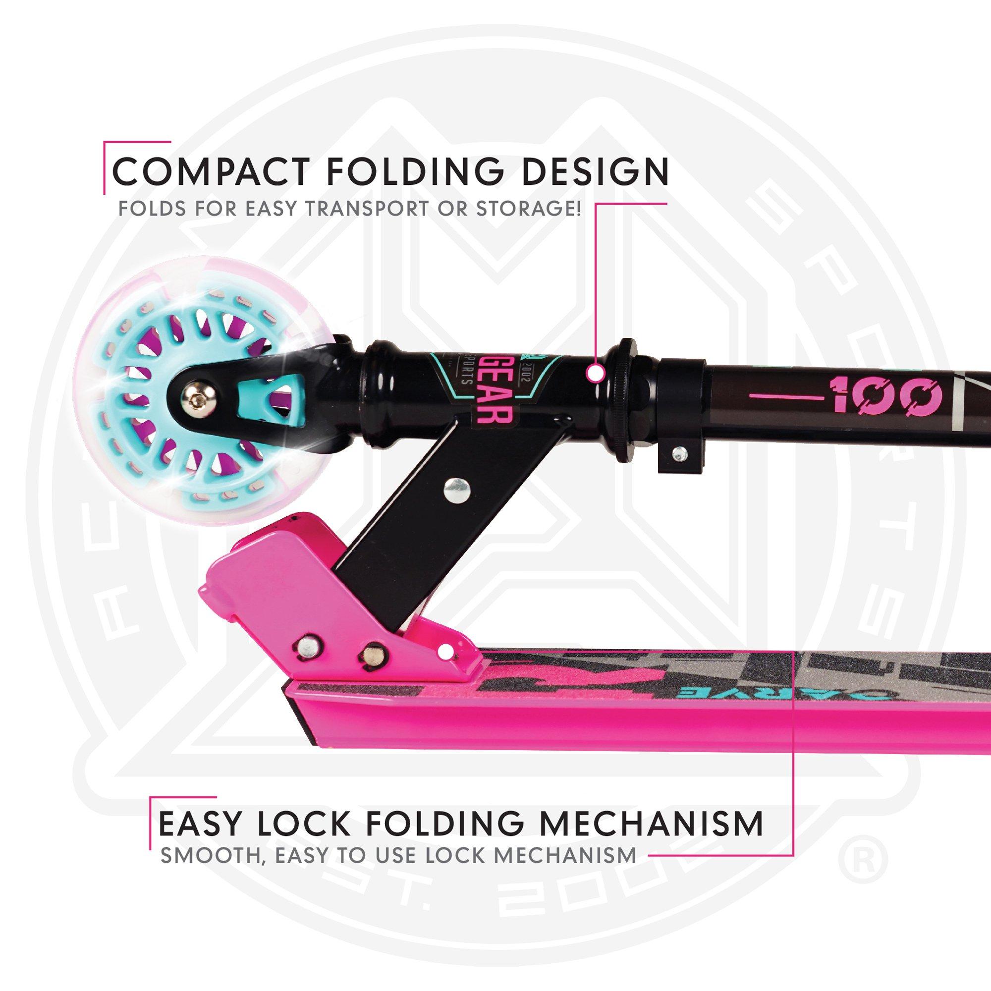 Dreams - Madd Gear - MADD GEAR CARVE RIZE SCOOTER with LIGHT UP WHEELS - 7