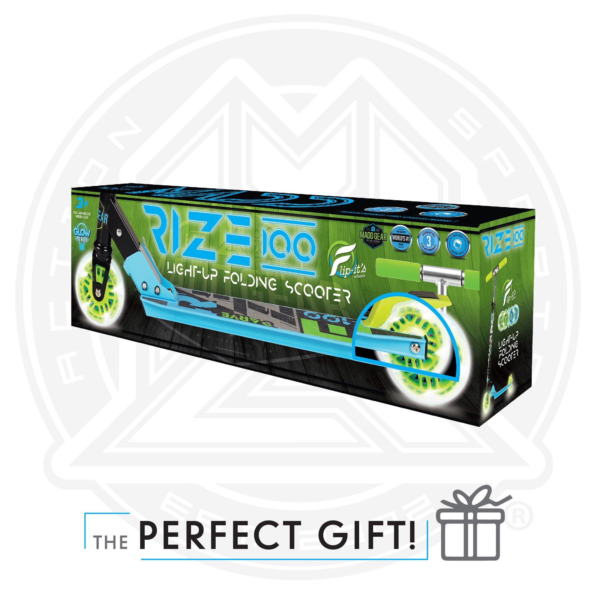 Waves - Madd Gear - MADD GEAR CARVE RIZE SCOOTER with LIGHT UP WHEELS - 9