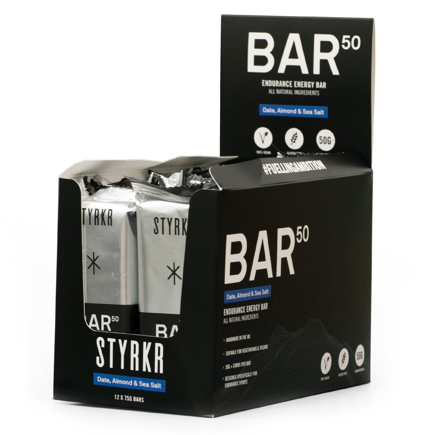 STYRKR BAR50 Energy Bar - Date Almond & D