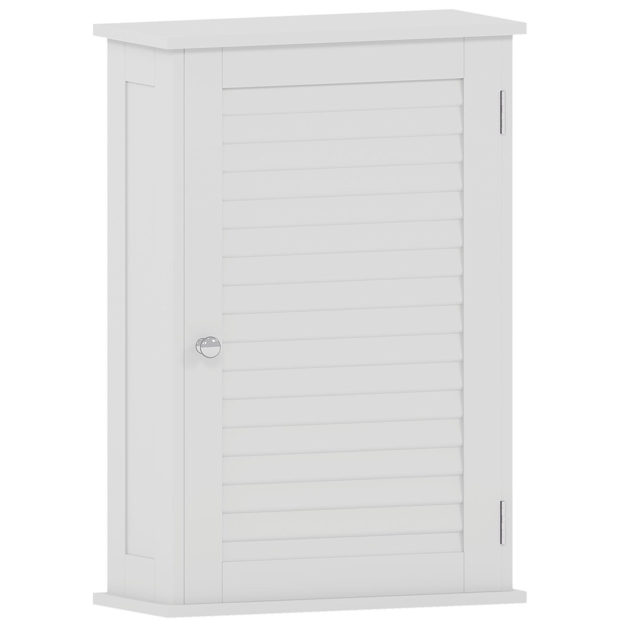 White - Lassic - Bath Vida Liano 1 Door Wall Cabinet - 8