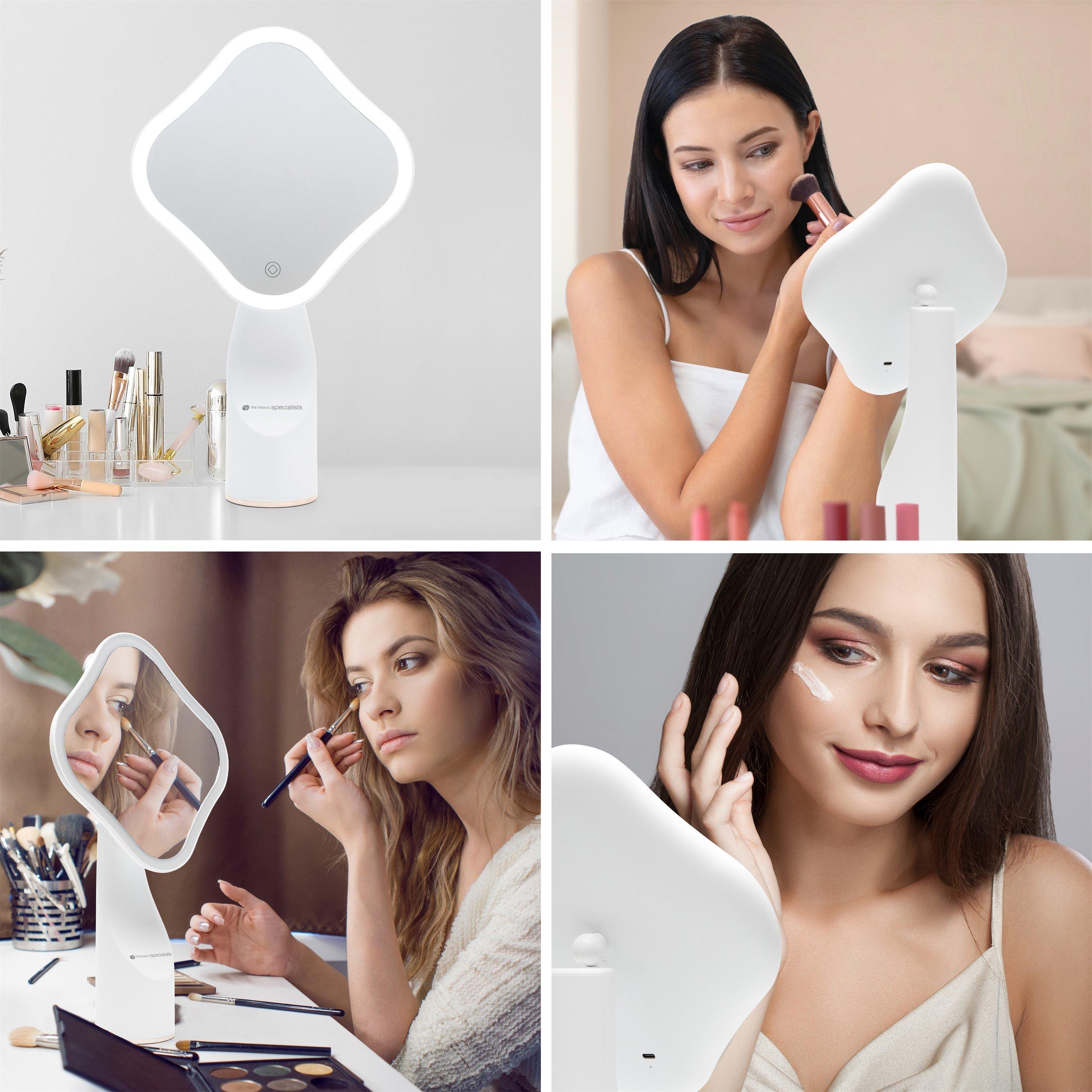 White - Rio - Rio Illuminated Full Size Beauty Mirror - 2