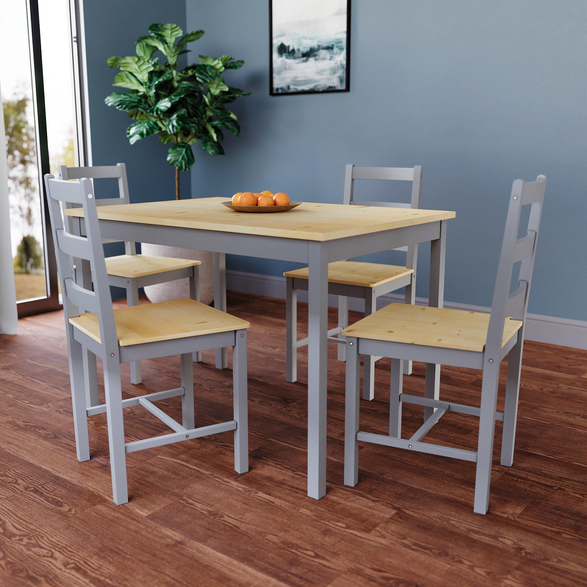 Vida Designs Yorkshire 4 Seater Dining Set
