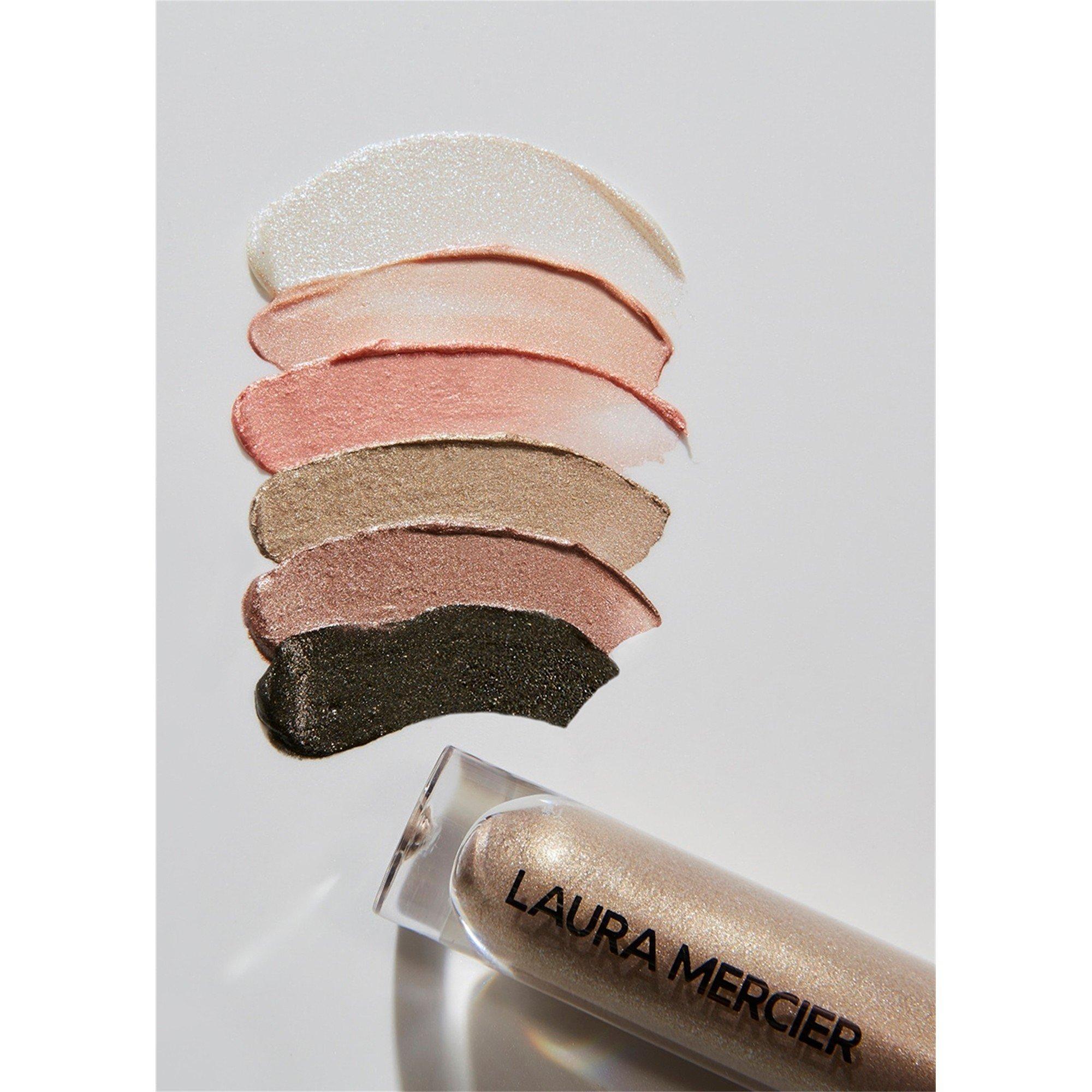 WHITE 01 - Laura Mercier - Women's Caviar Chrome Veil Liquid Eyeshadow - 4