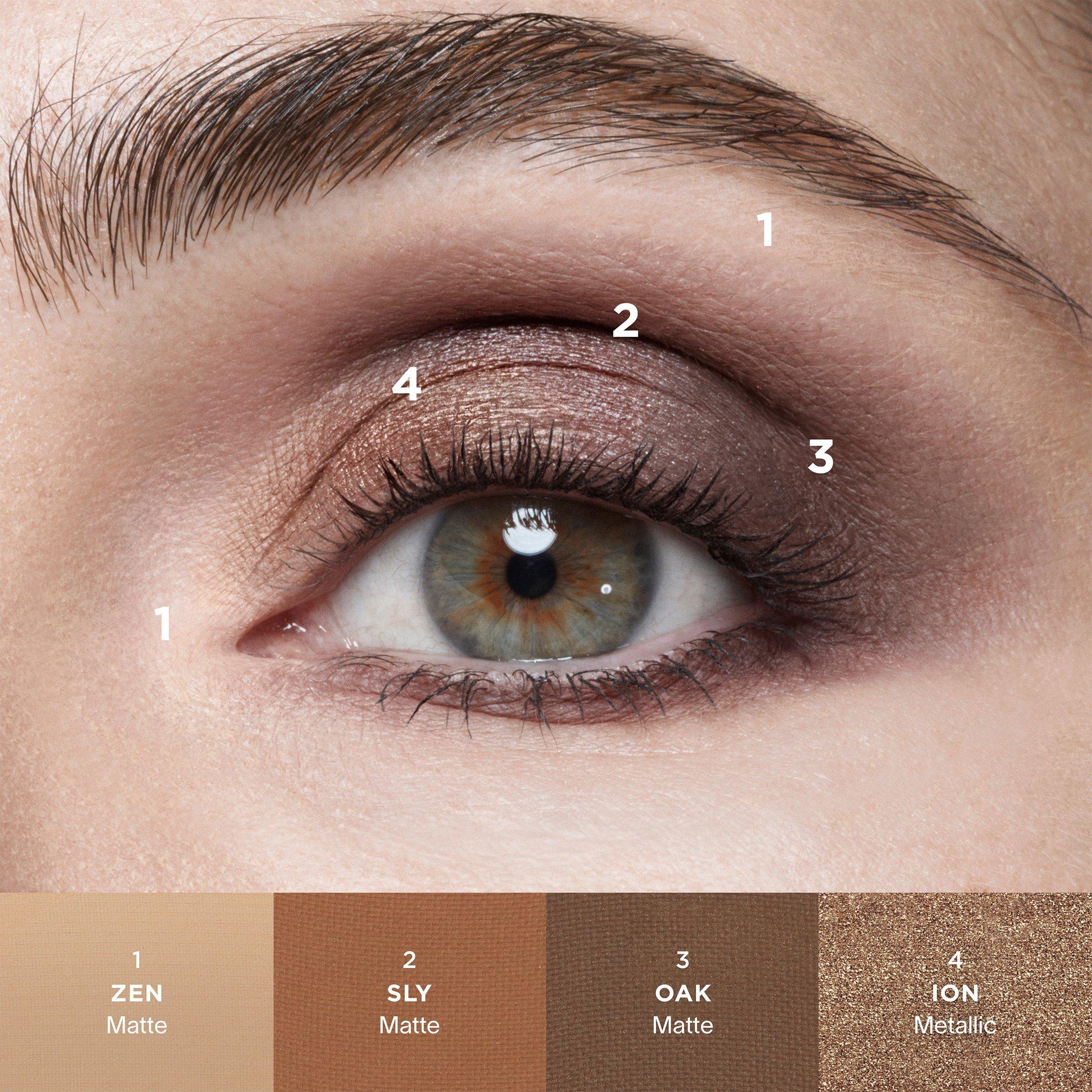 NATURAL 01 - Hourglass - CURATOR EYESHADOW METALLIC - 4