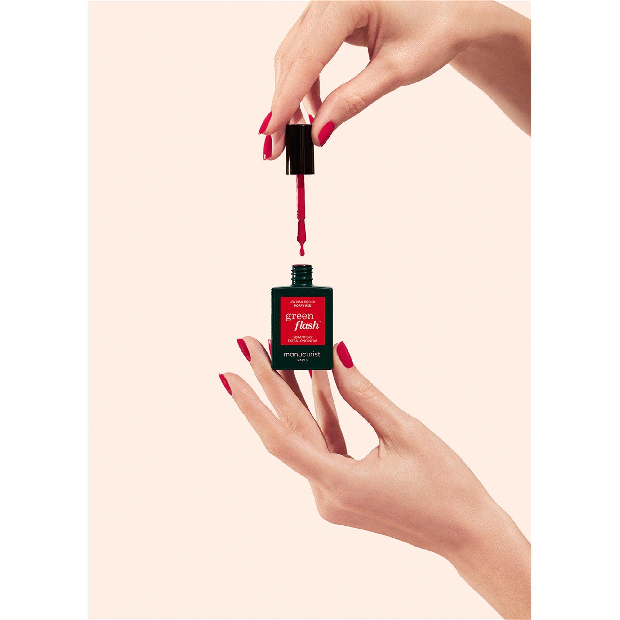 RED - Manucurist - Women's Green Flash Gel Nail Polish - 3