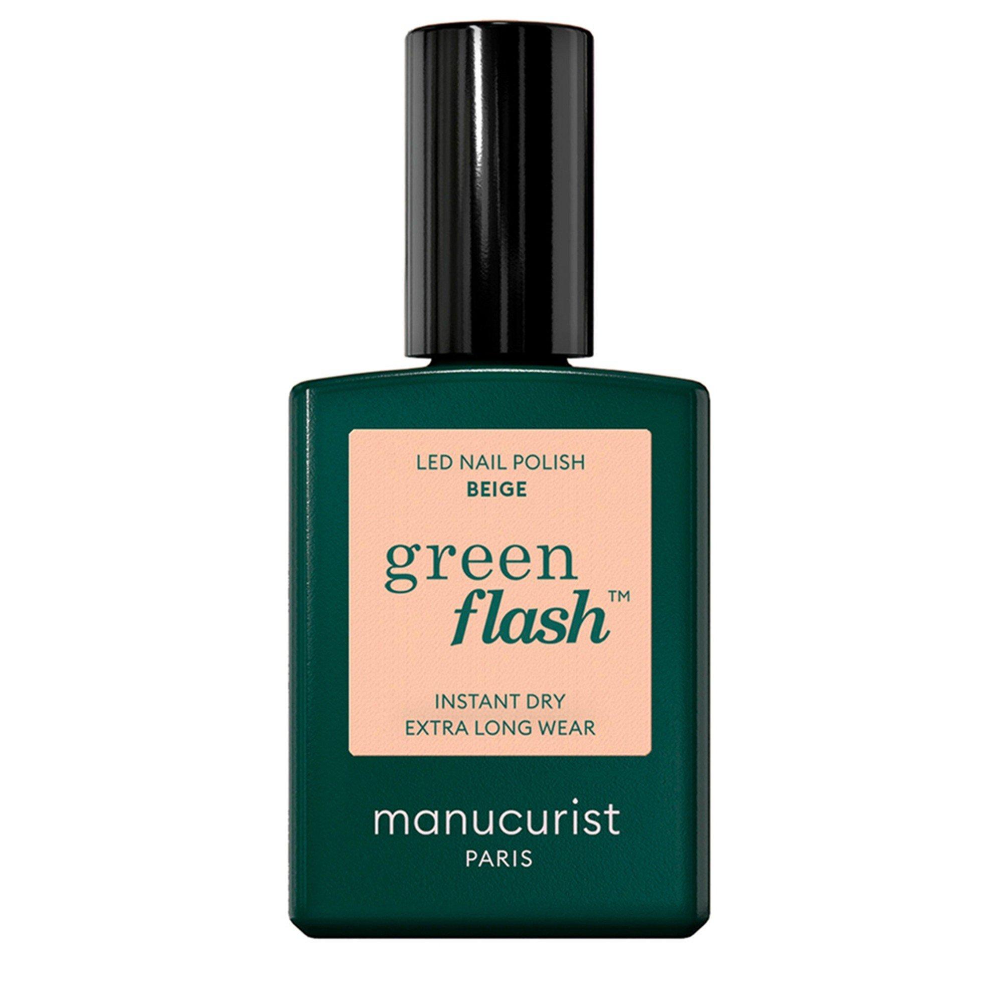 Women's Green Flash Gel Nail Polish