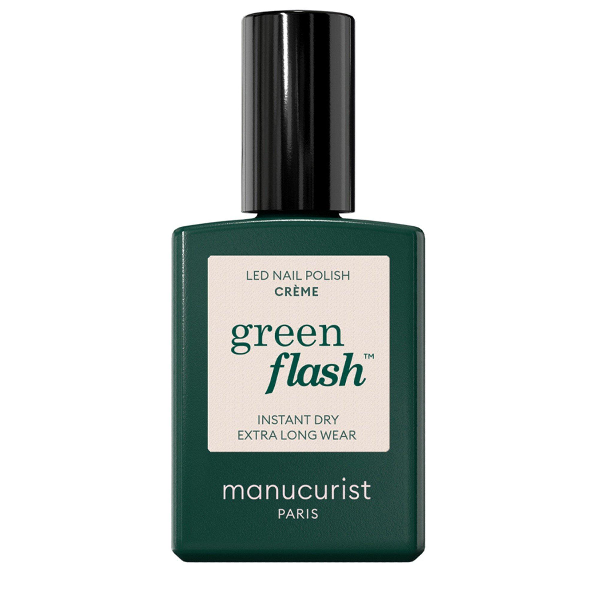 Women's Green Flash Gel Nail Polish