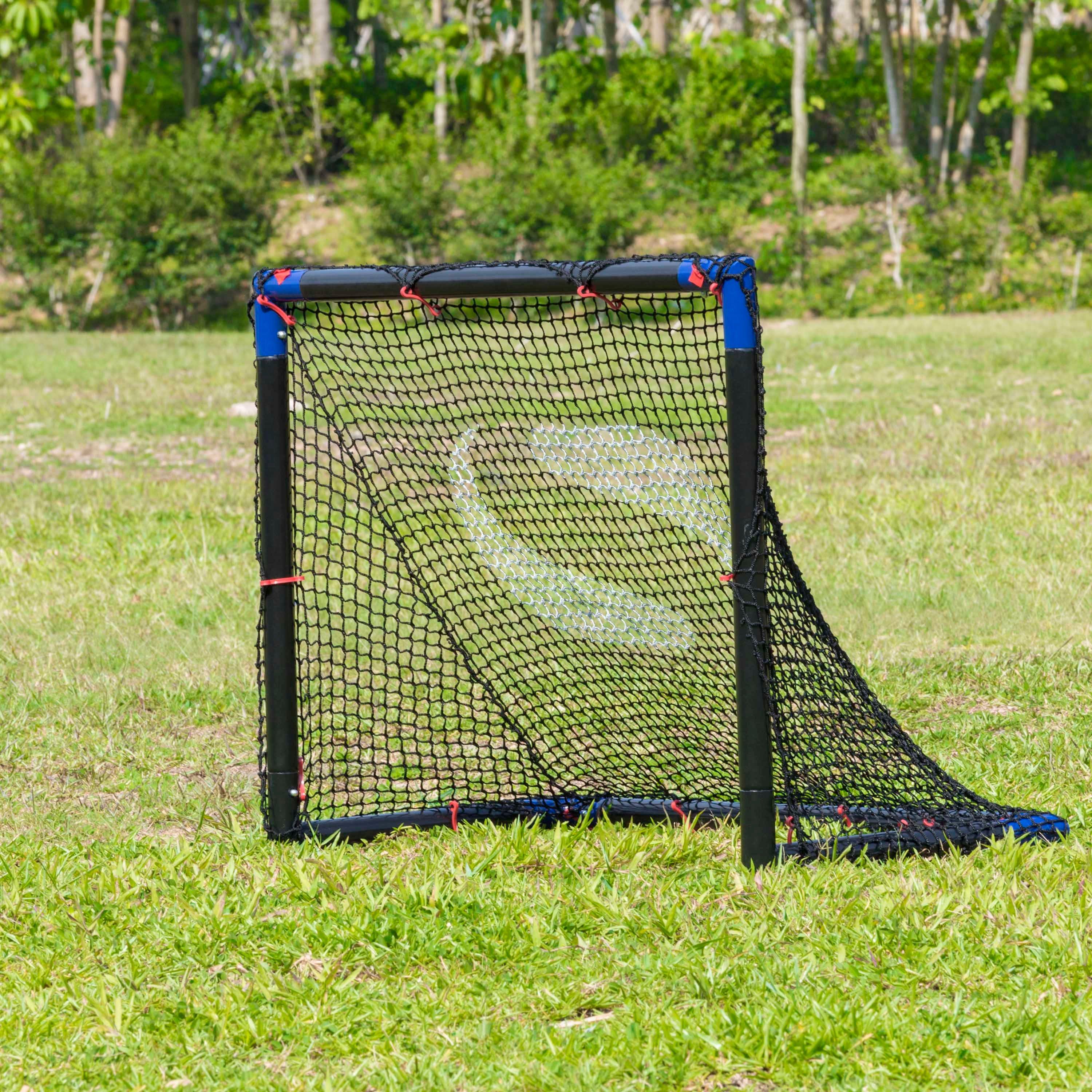 Black/Blue - Sondico - Ultimate Steel Football Goal - 2