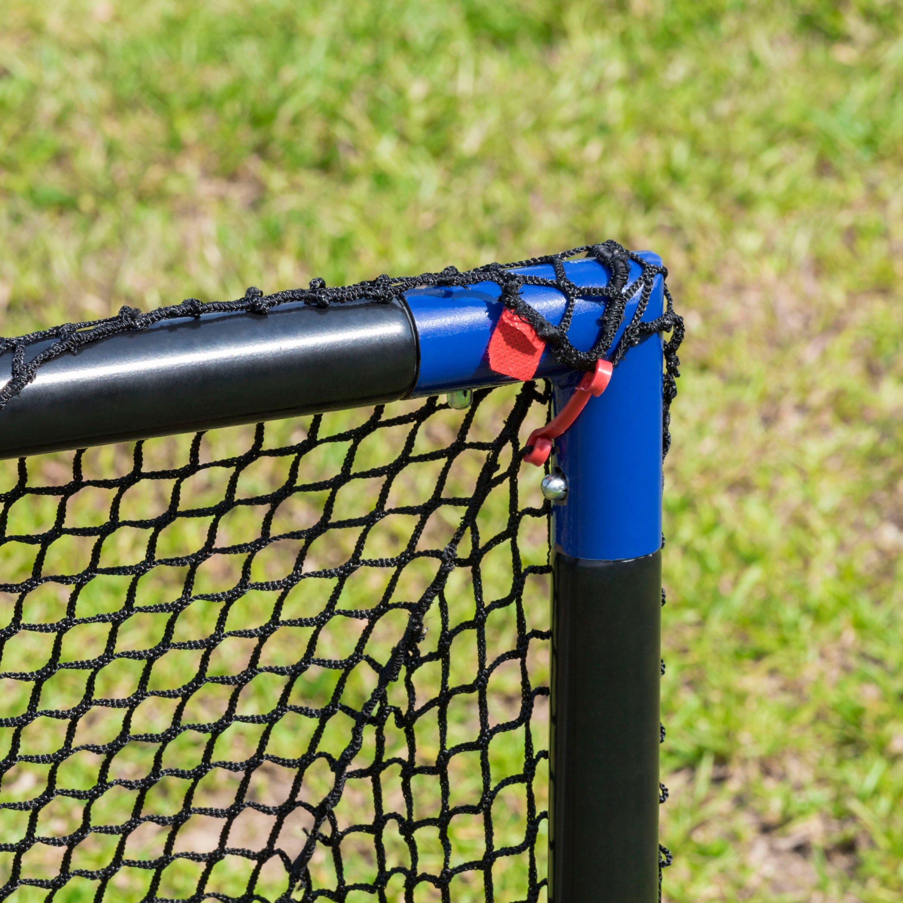 Black/Blue - Sondico - Ultimate Steel Football Goal - 4