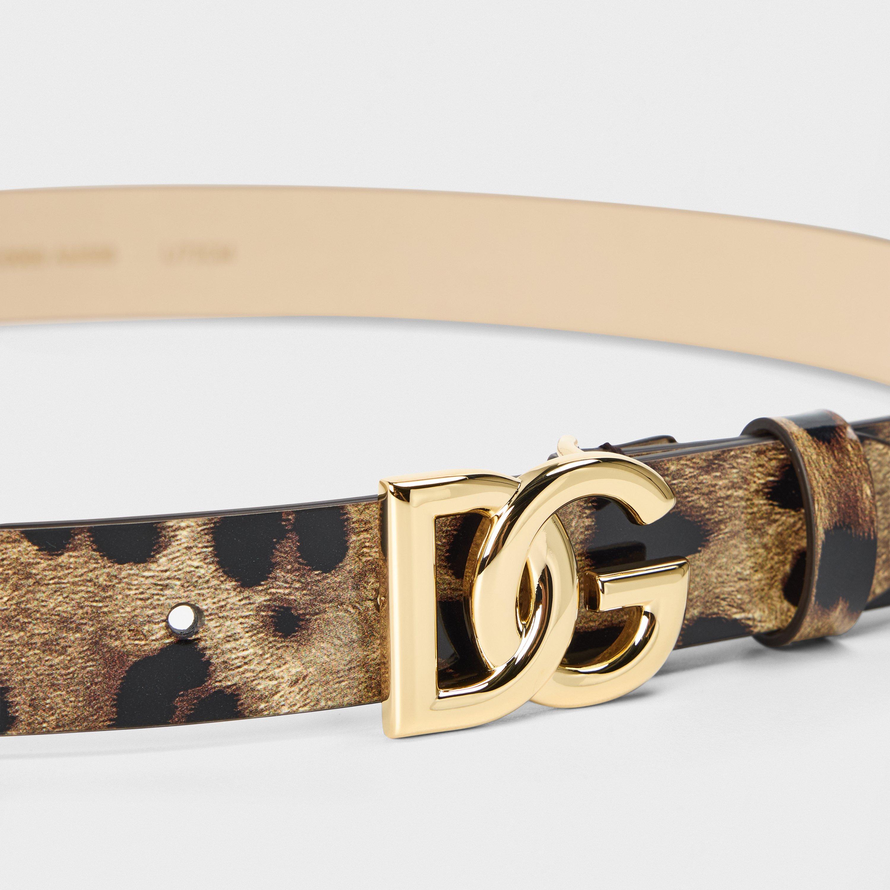 Leo HA93M - Dolce and Gabbana - Kids' Leo Leather Belt - 3
