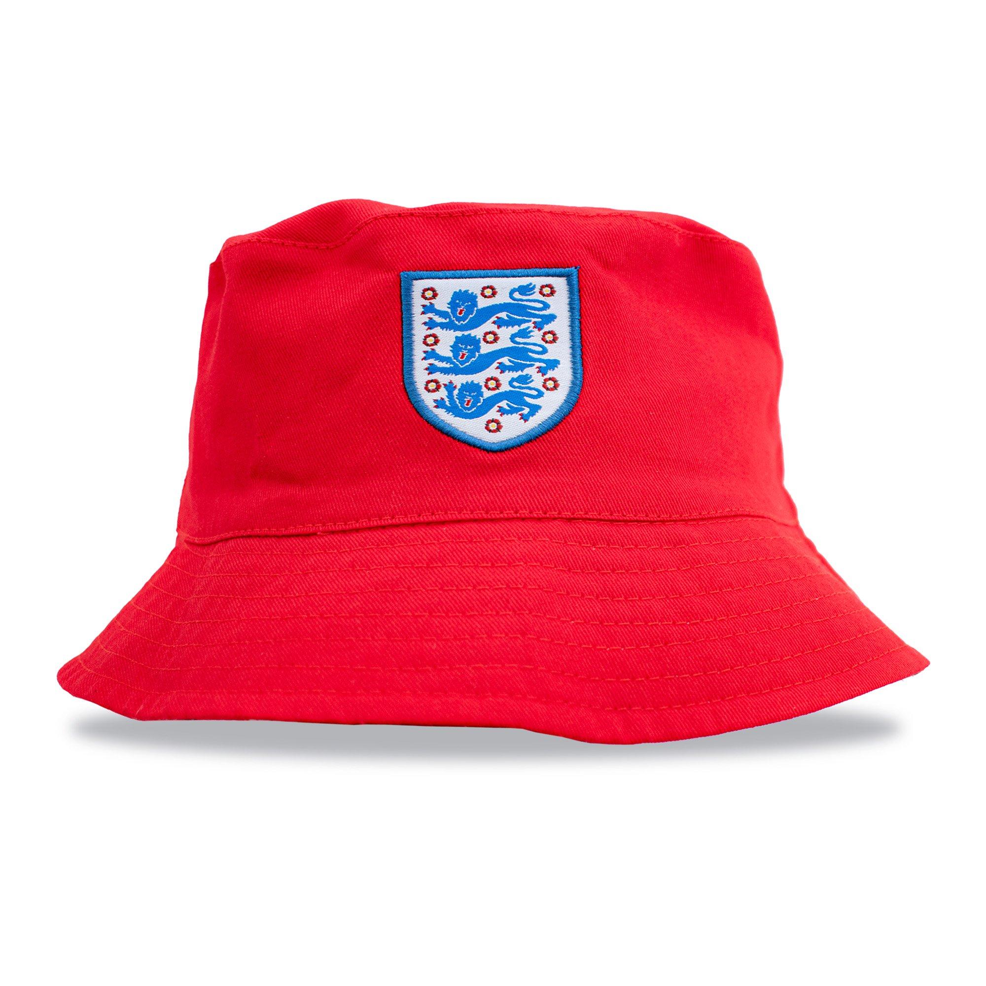 Team  England Football Hat - Red/White - Mens