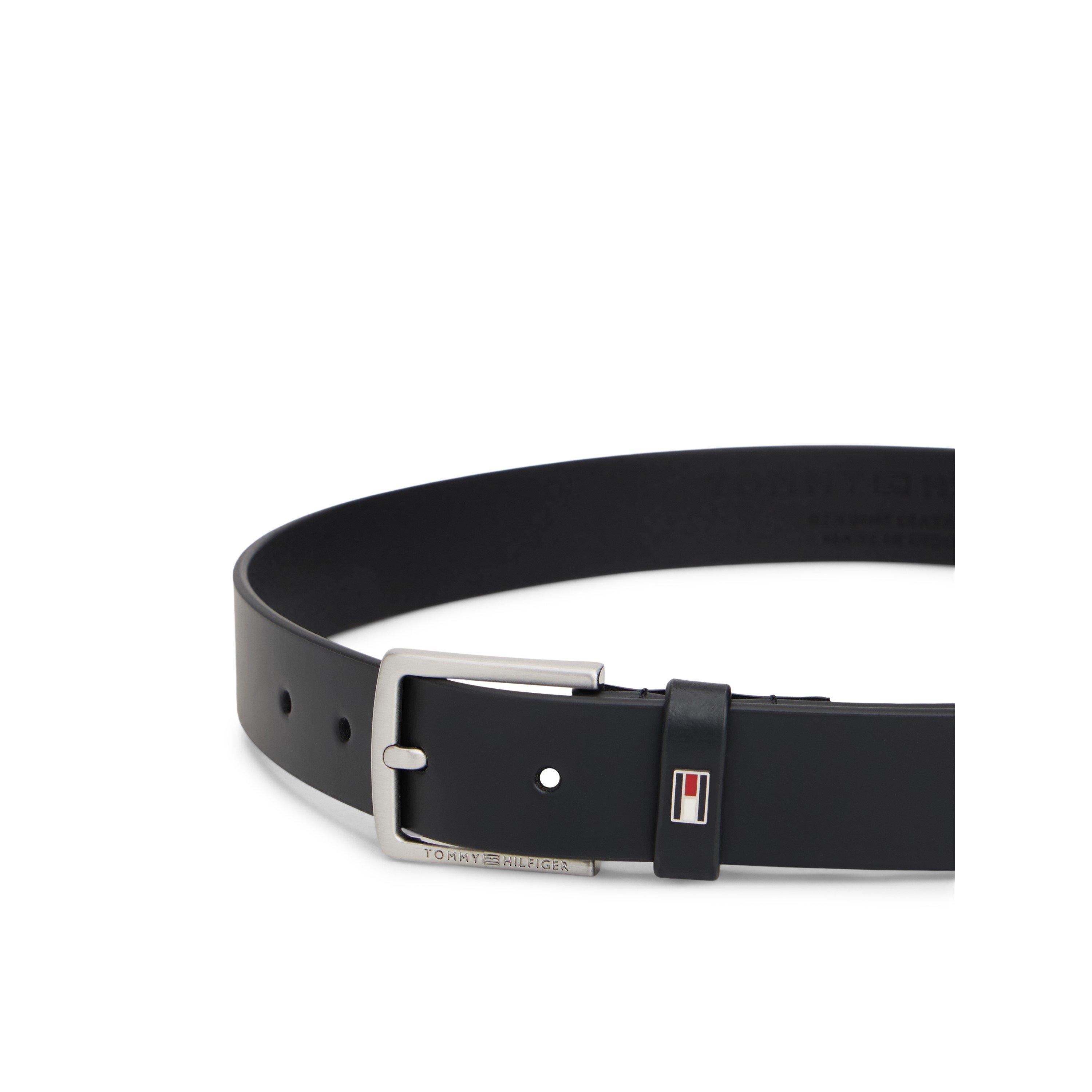 Zwarte BDS - Tommy Hilfiger - Tommy Leather Belt Jn61 - 2