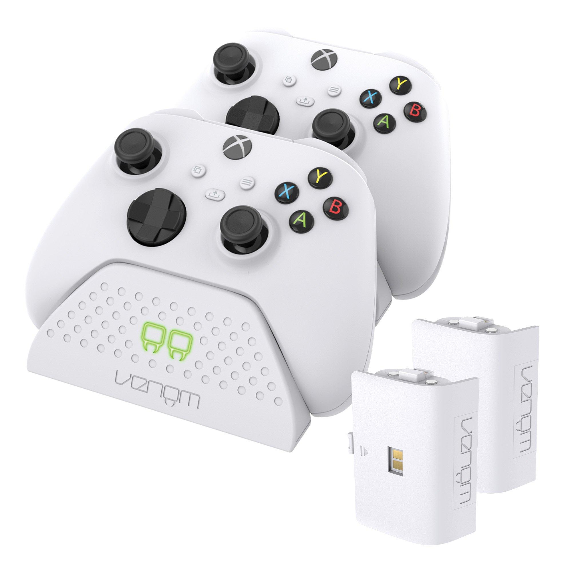 White - Venom - Twin Docking Station Fox Xbox Series X/S and One (White) - 1