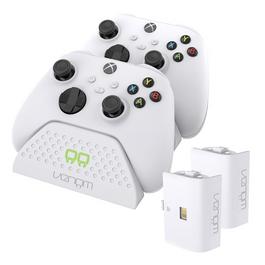 Venom Twin Docking Station Fox Xbox Series X S and One (White)