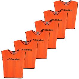 Sondico 6 Pack Mesh Hi Viz Training Bibs