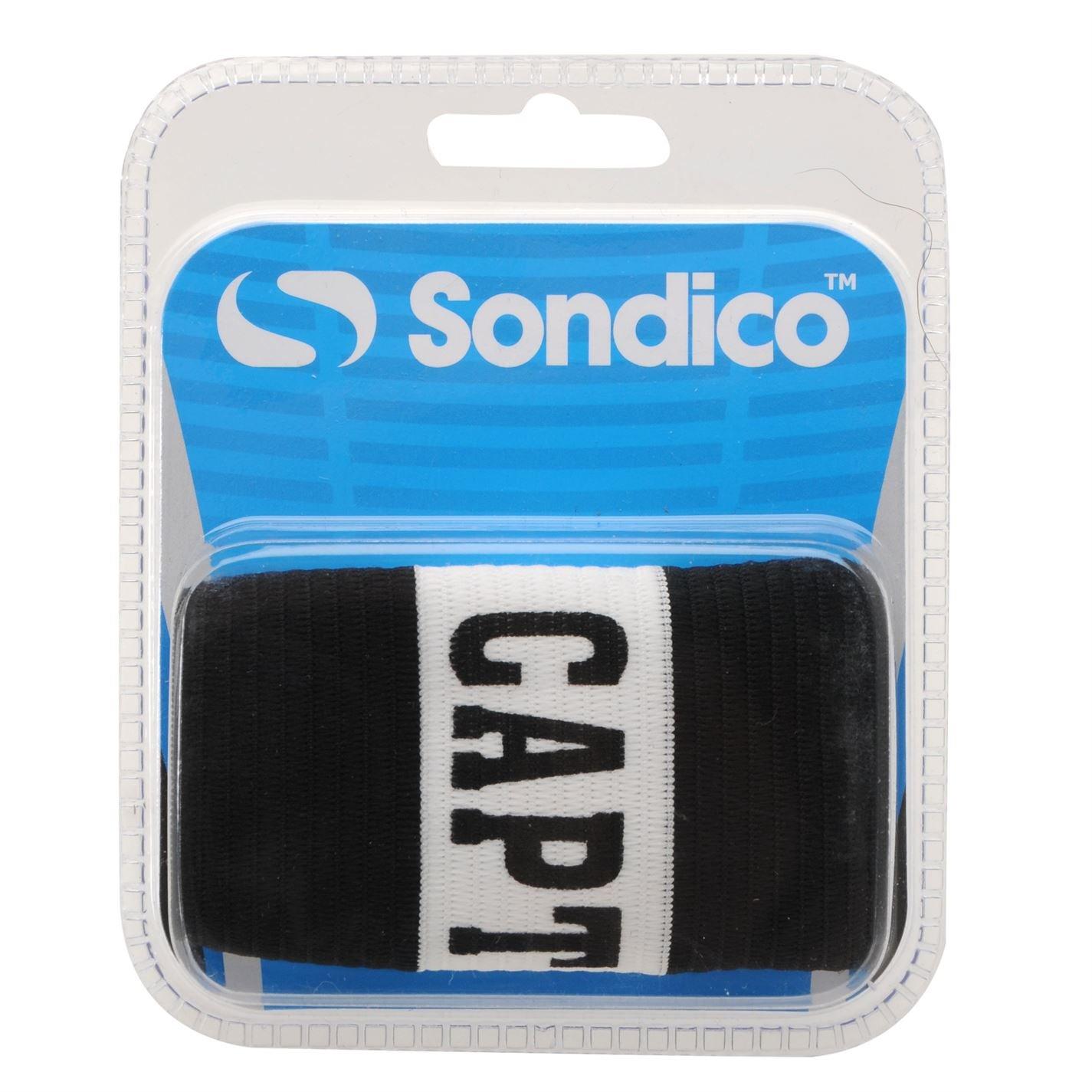 Sondico  Captains Armband - Black/White - Youths