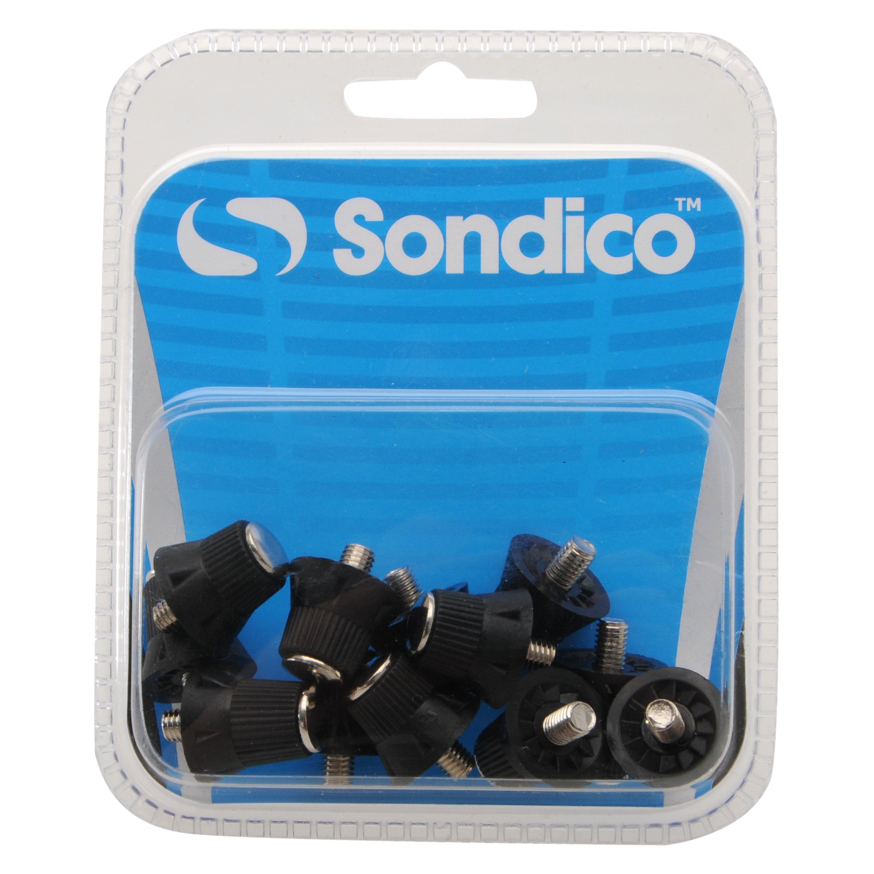 Zwart/Wit - Sondico - Pro Alloy Tipp Football Studs - 1