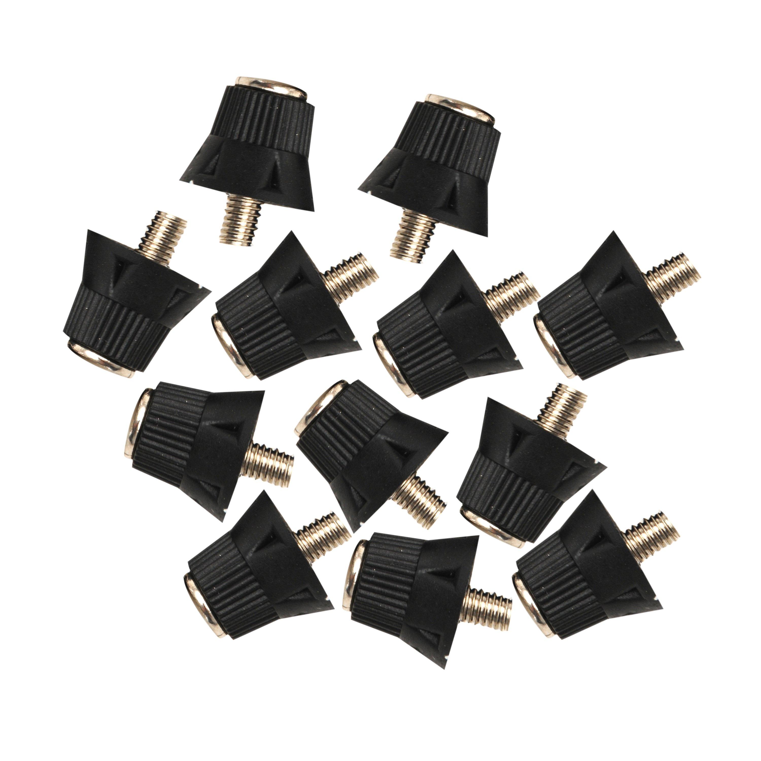 Nero/Bianco - Sondico - Pro Alloy Tipp Football Studs - 2