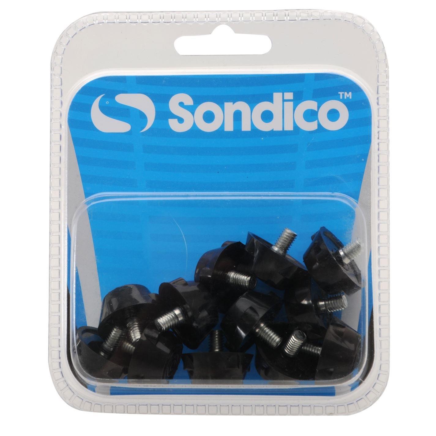 Black - Sondico - Rubber Football Studs - 1