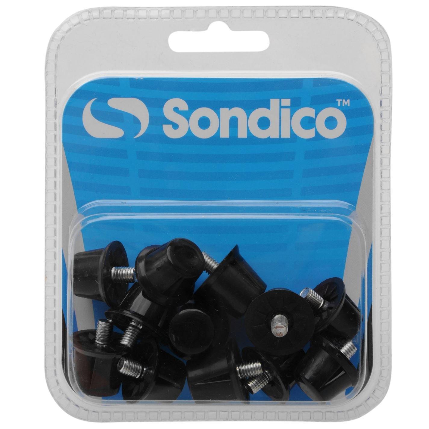 Sondico  Football Studs - Black/White