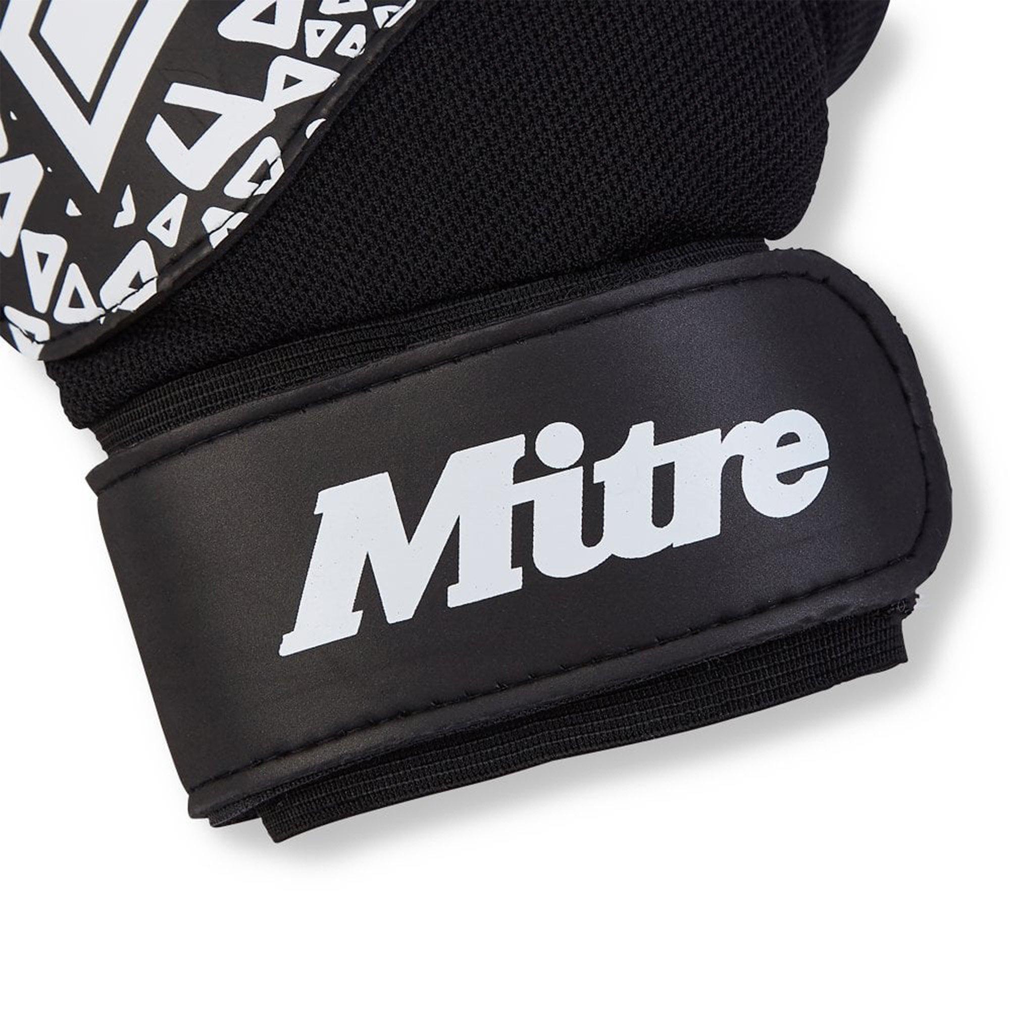 Black/White - Mitre - Magnetite Goalkeeper Gloves - 4