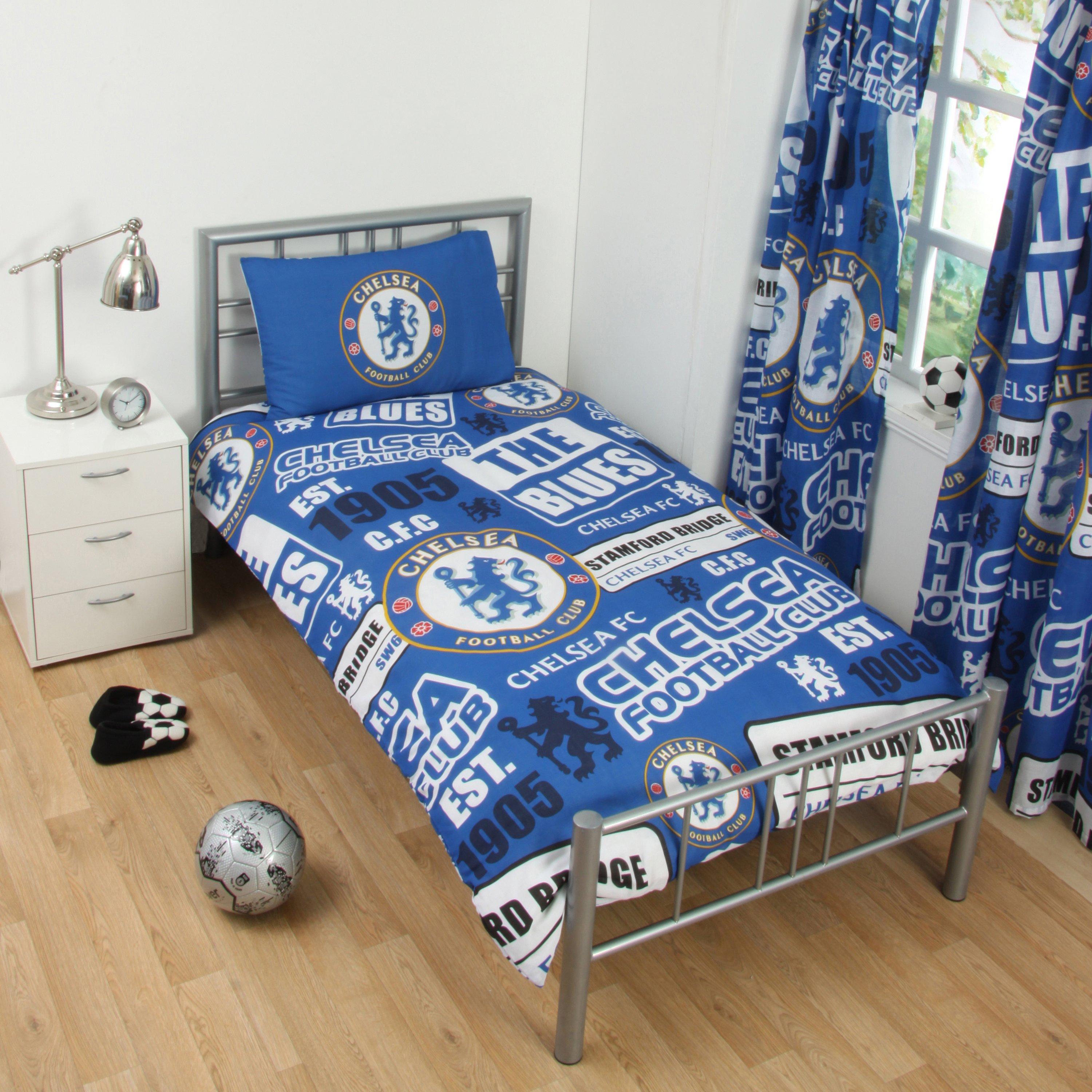 Team  Football Single Duvet Set - Chelsea