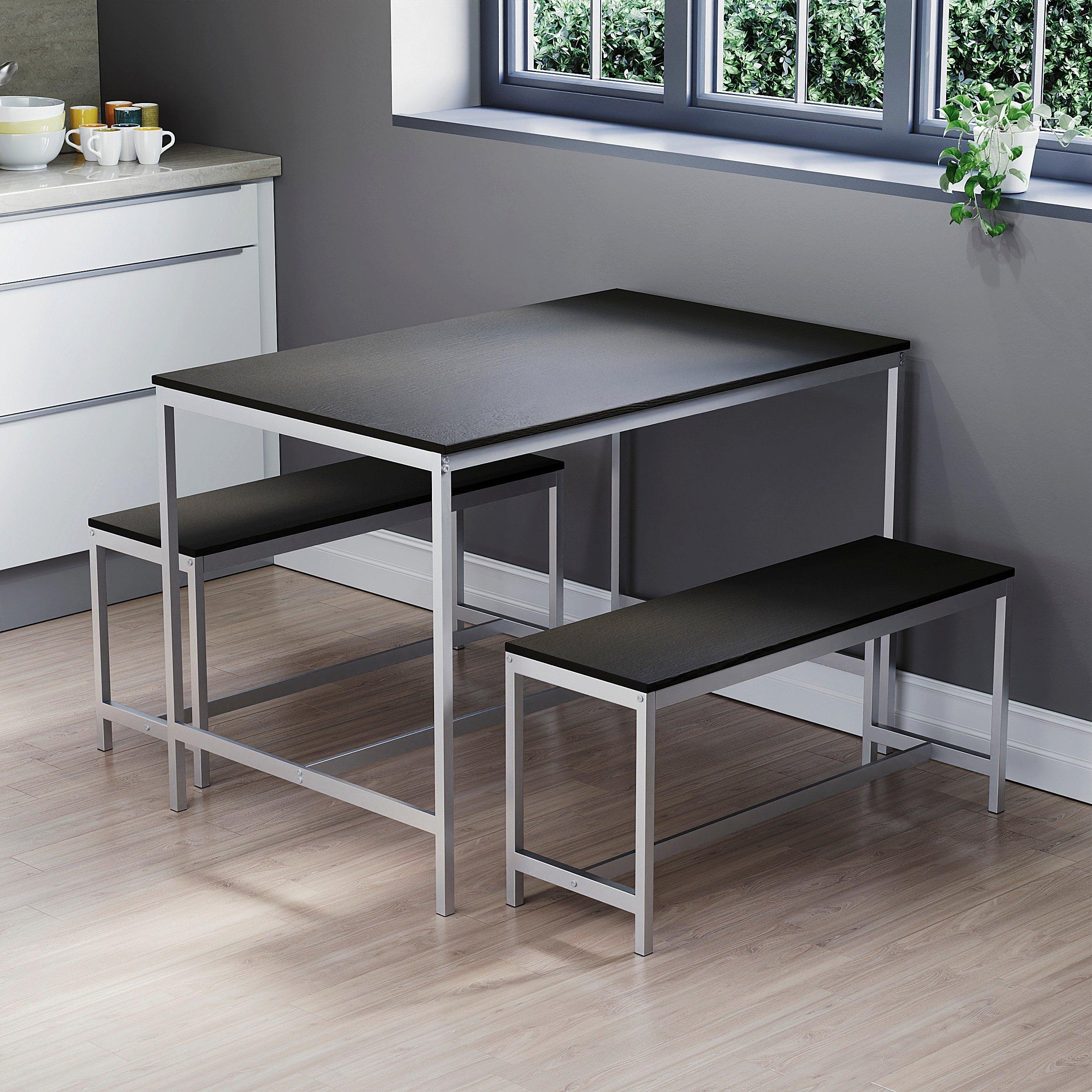 Roslyn 4 Seater Dining Table With Bench Set