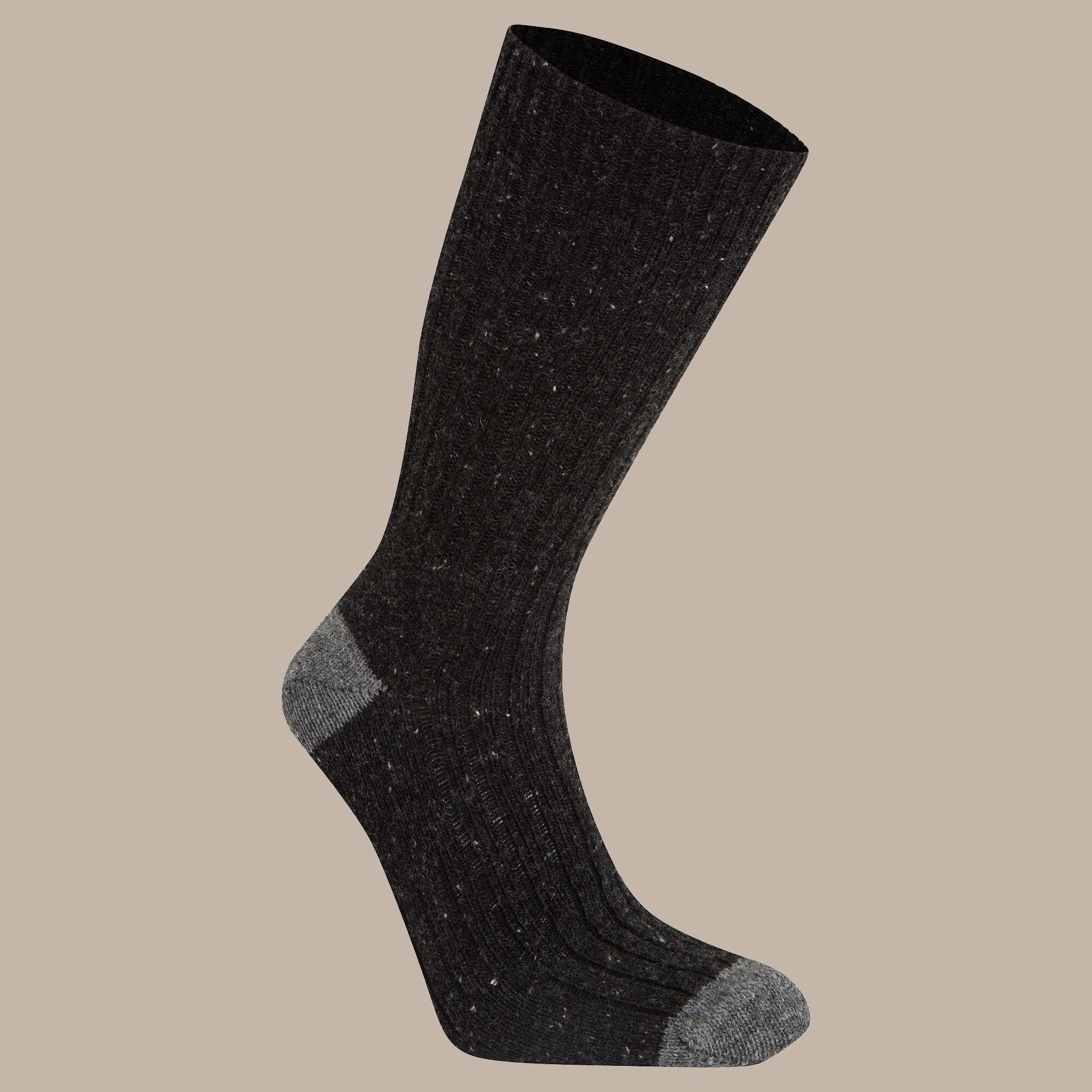 Craghoppers Unisex Black Torver Walking Socks Pepper / Light Grey - Size 4/3.5/4.5/5/3 - Image 6