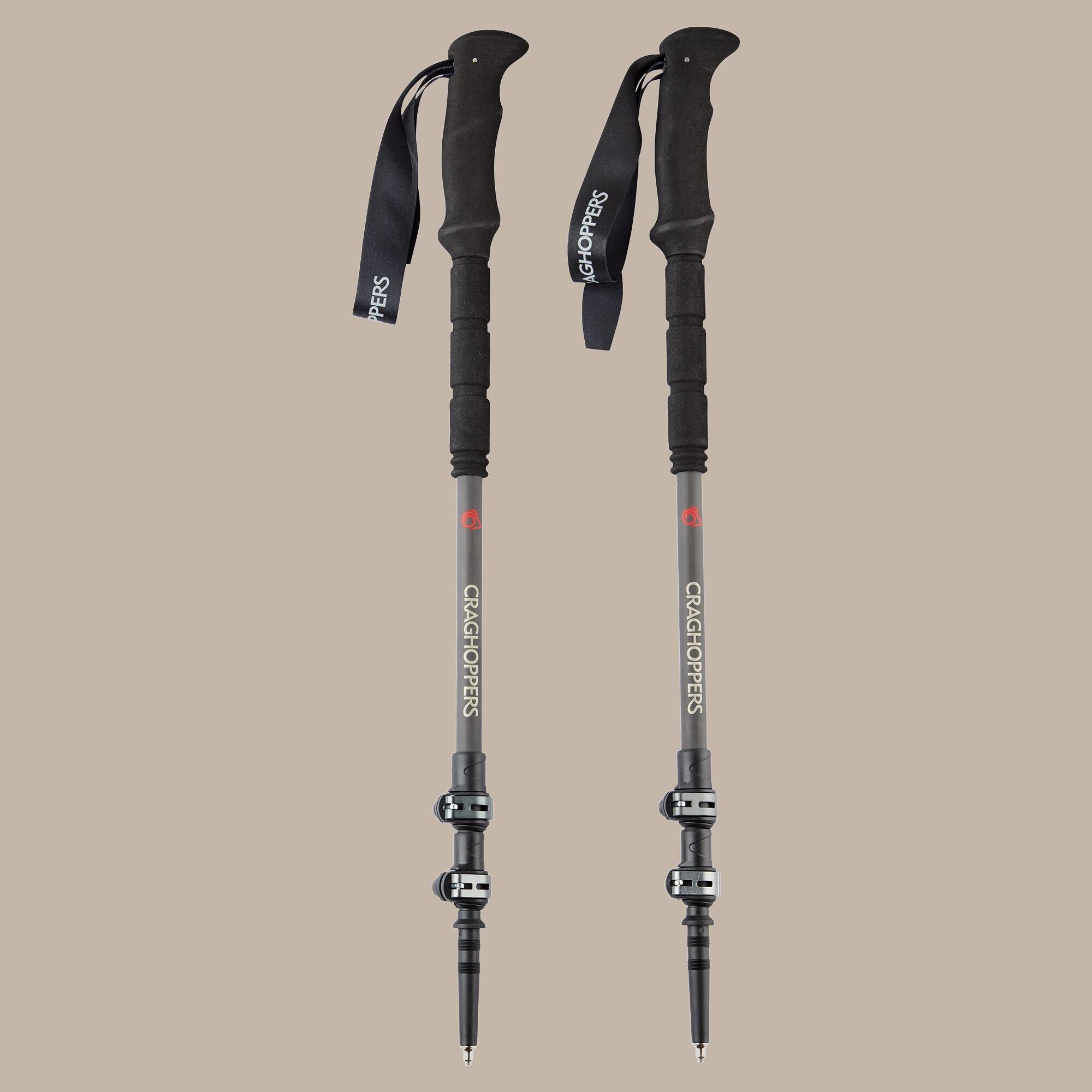 Craghoppers Treklite Carbon Lightweight Waking Poles - Raw Carbon