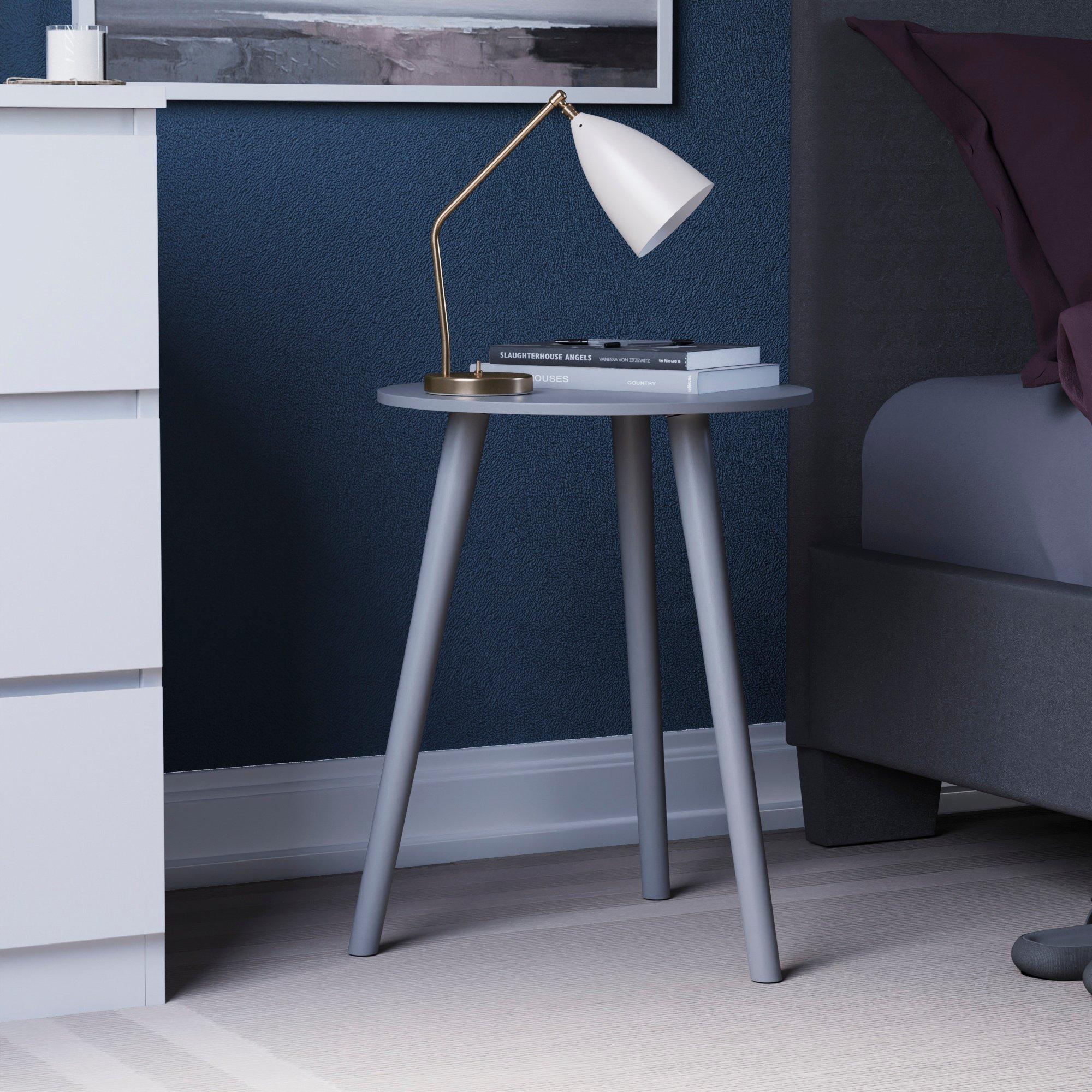 Grey - Lassic - Vida Designs Round Side Table - 6